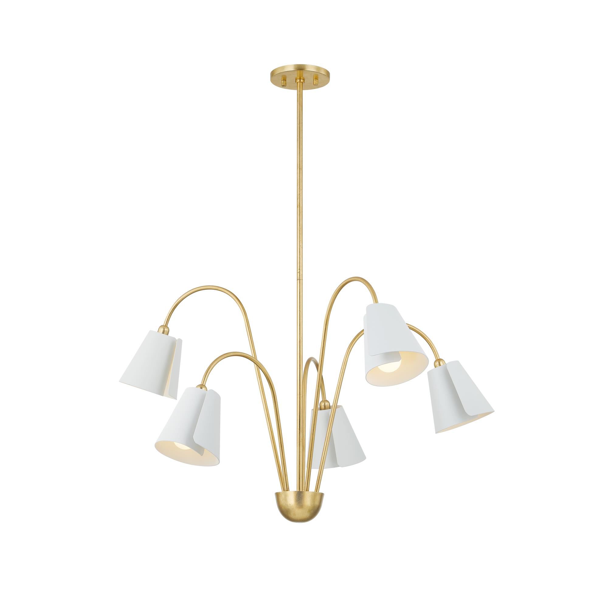 Shown in Gold Leaf/Textured On White Combo finish