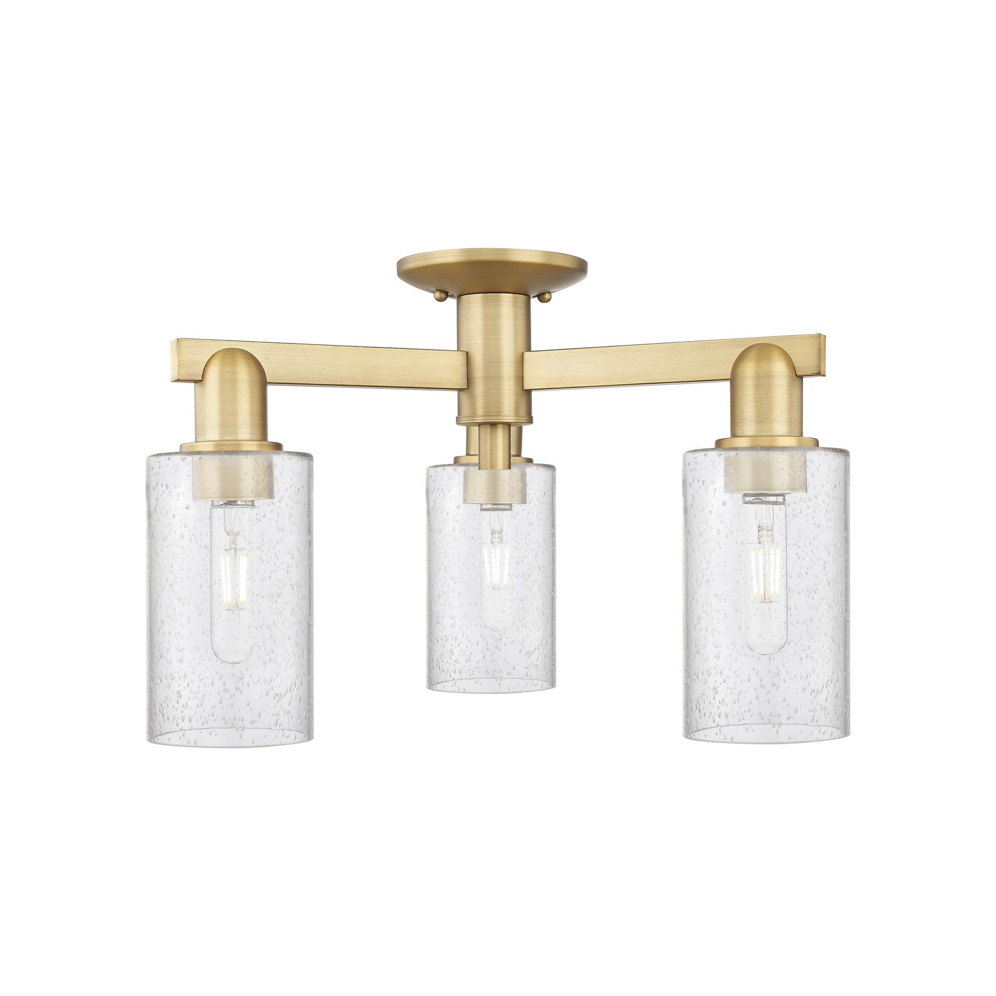 Bruno Marashlian Clymer 21 Inch Semi Flush Mount by Innovations Lighting