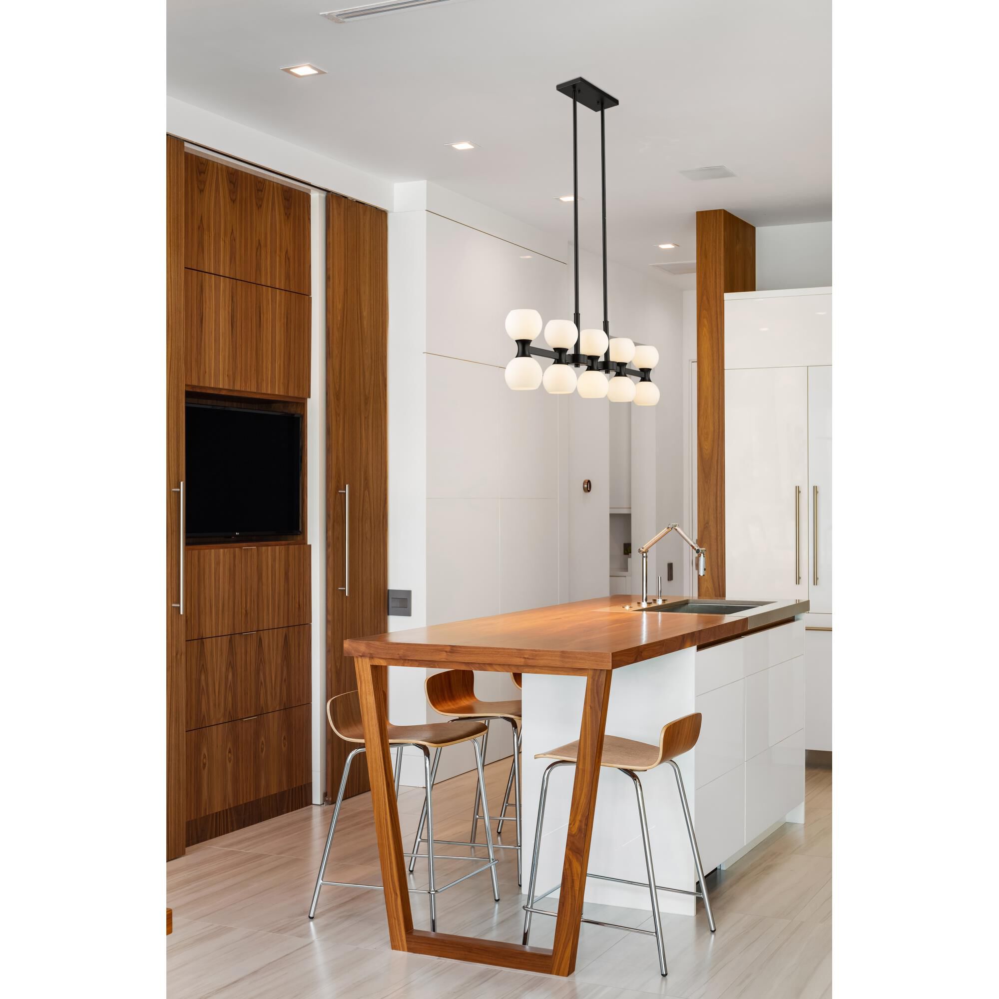 Artemis 40 Inch 10 Light Linear Suspension Light by Z-Lite