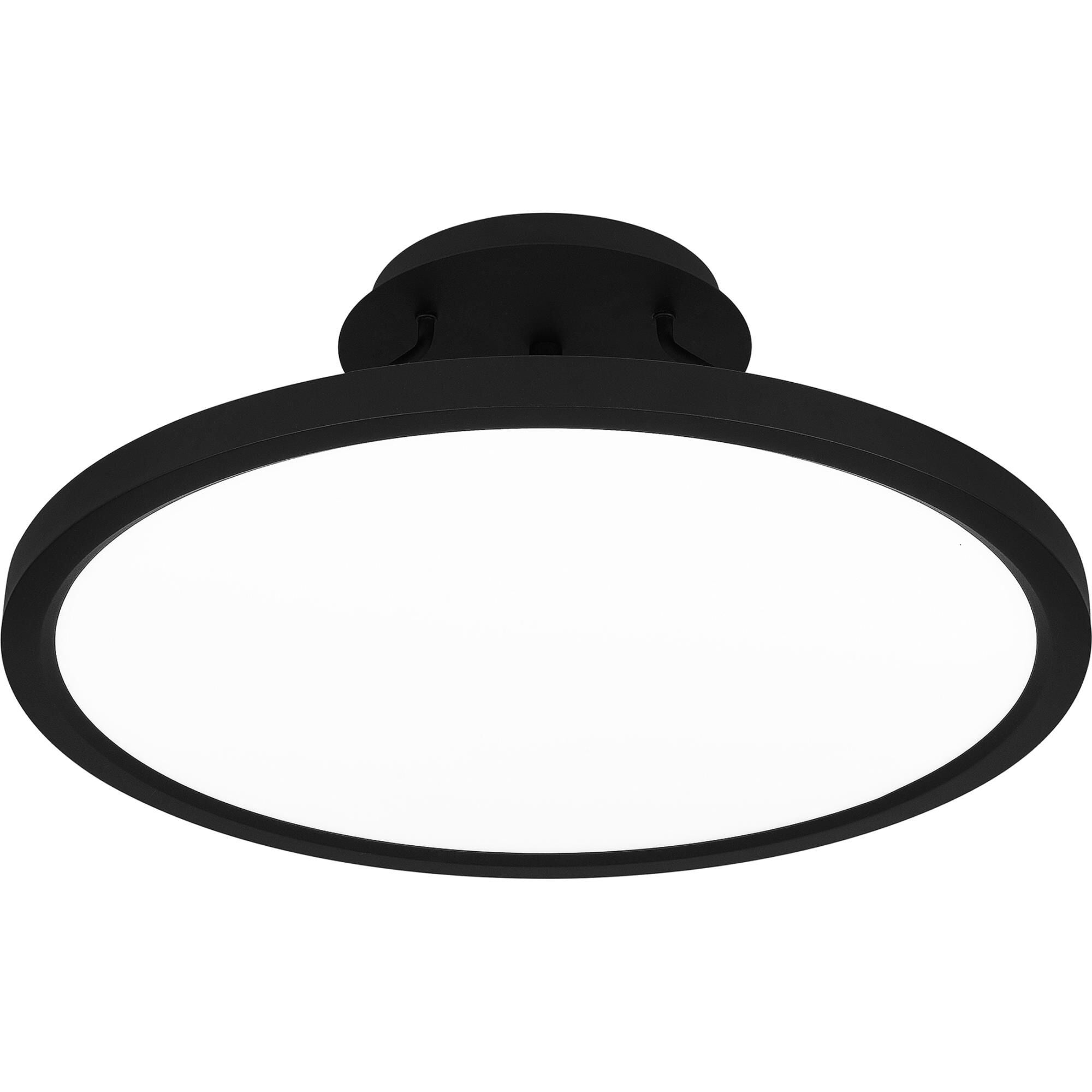 Outskirts 20 Inch 1 Light LED Semi Flush Mount by Quoizel