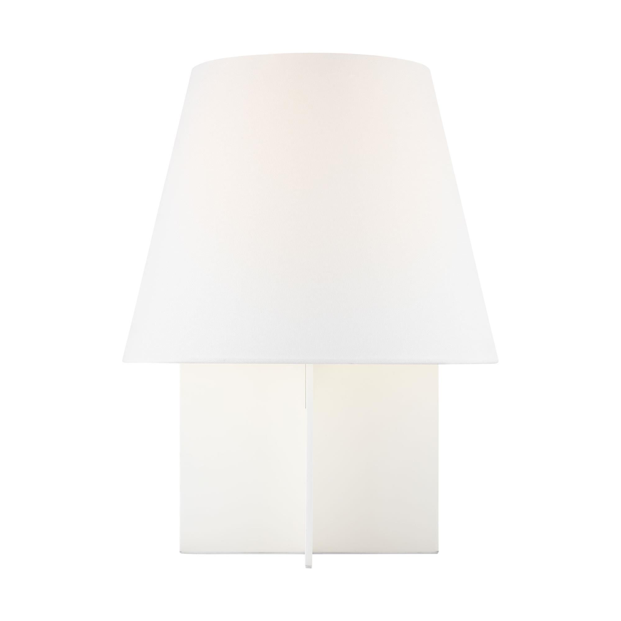 Shown in Soft Linen finish and White Linen shade