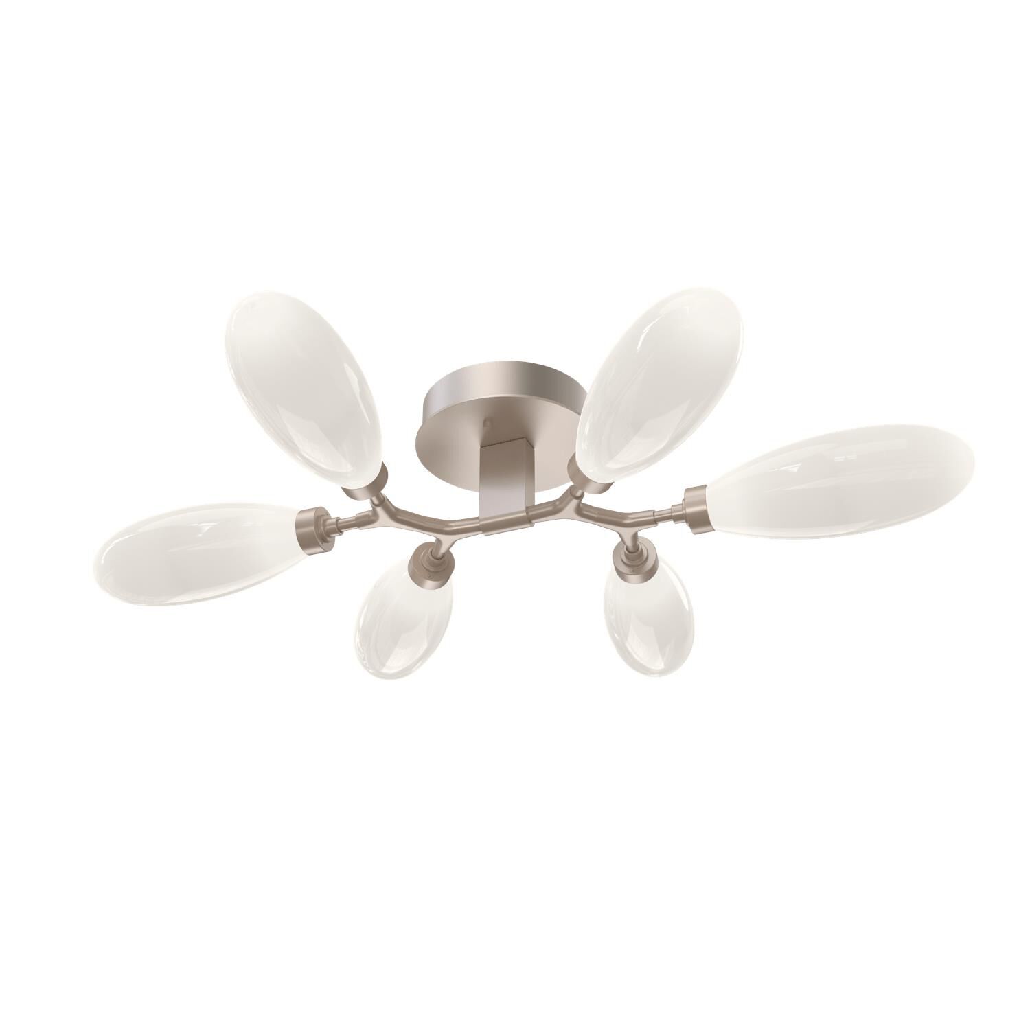 Fiori 31 Inch 6 Light LED Flush Mount by Hammerton Studio