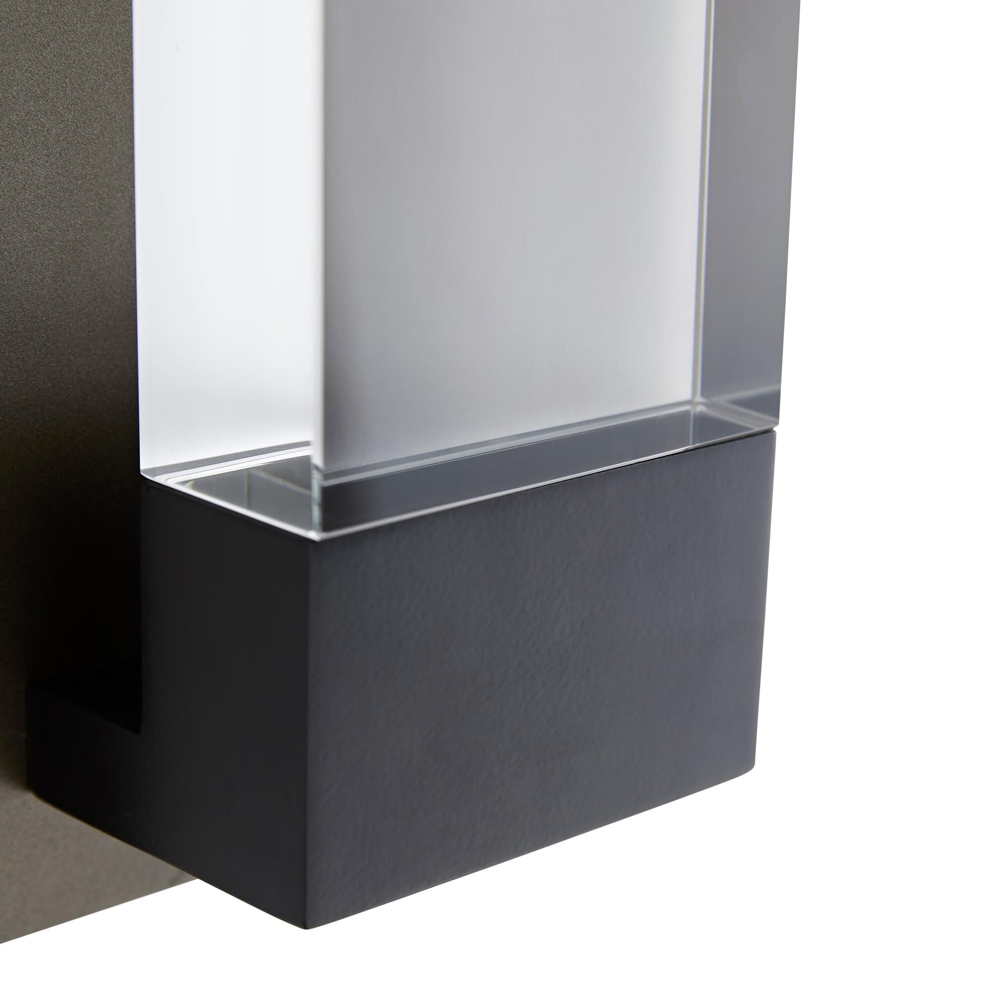 Shown in Aged Brass finish and Yes shade