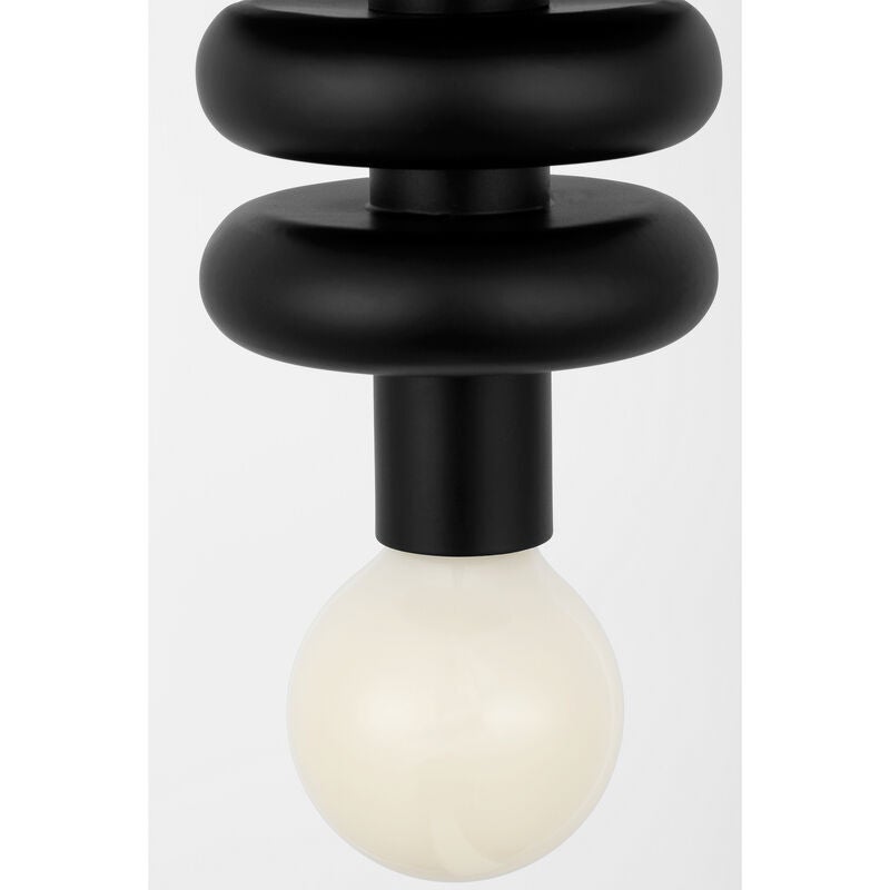 Malcolm 5 Inch Semi Flush Mount by Visual Comfort Studio