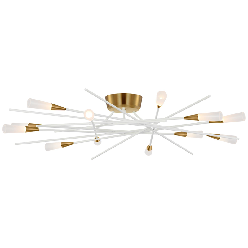 Chapman and Meyers Stellar 40 Inch Flush Mount by Visual Comfort Signature Collection
