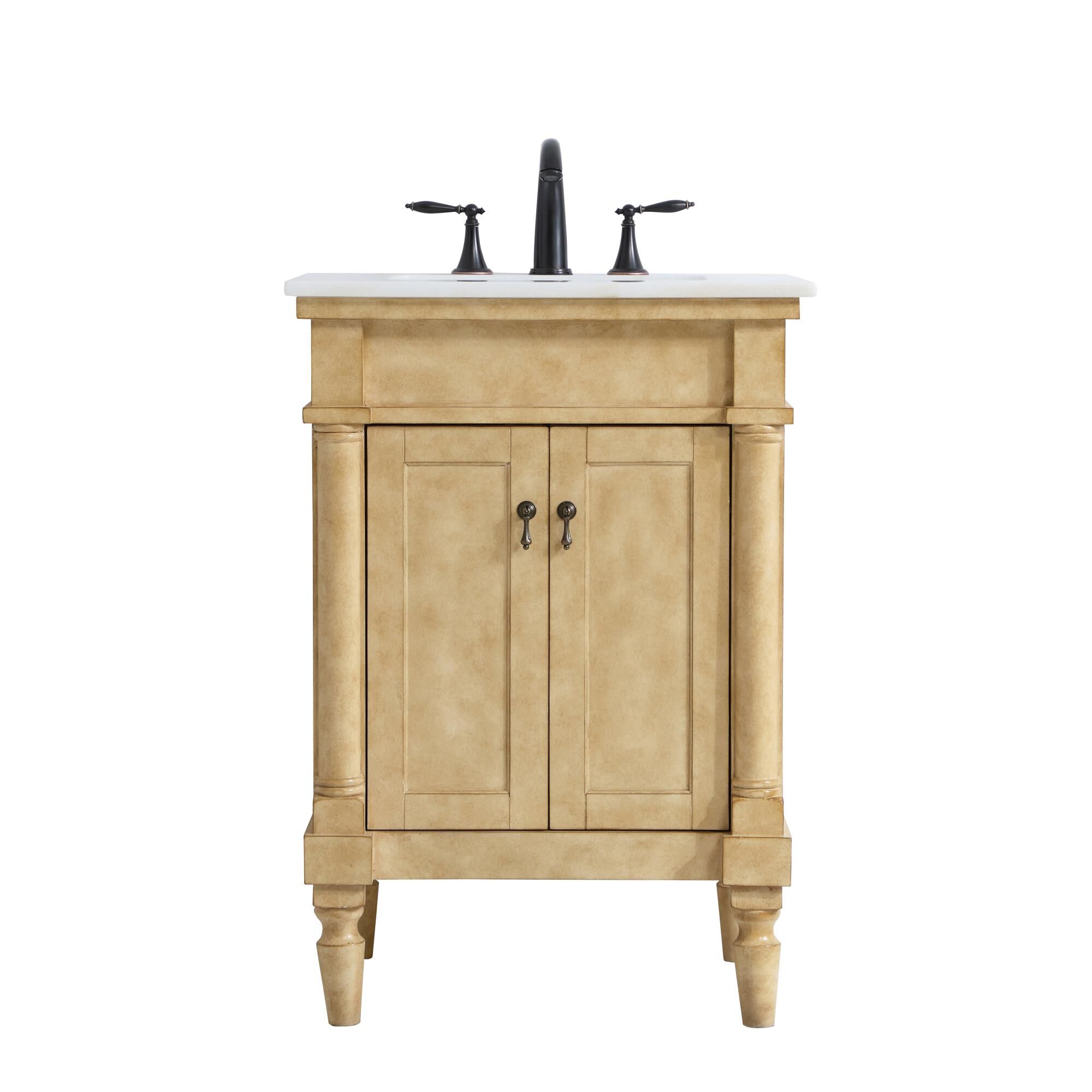 Shown in Antique Beige finish