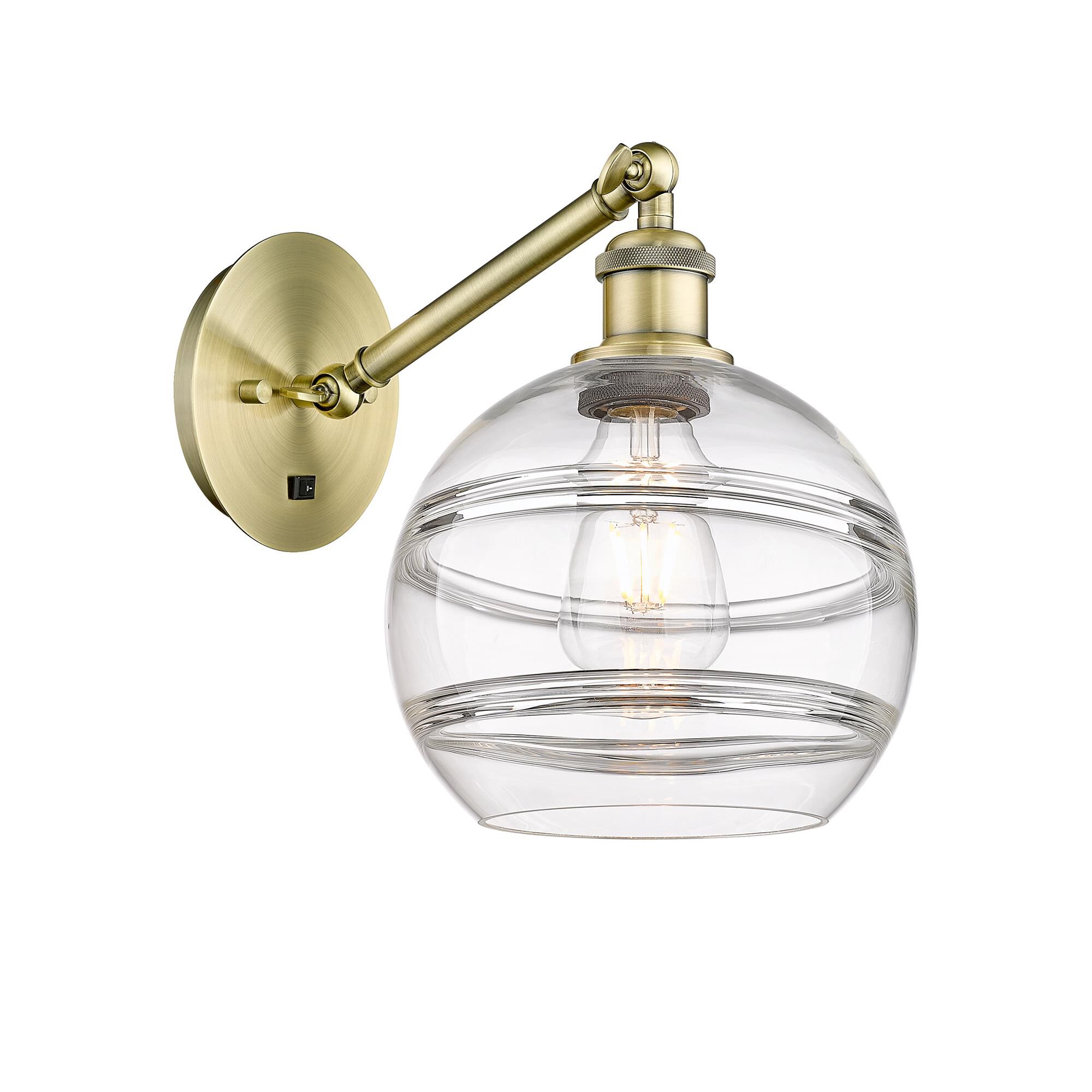 Bruno Marashlian Rochester 8 Inch Wall Swing Lamp by Innovations Lighting