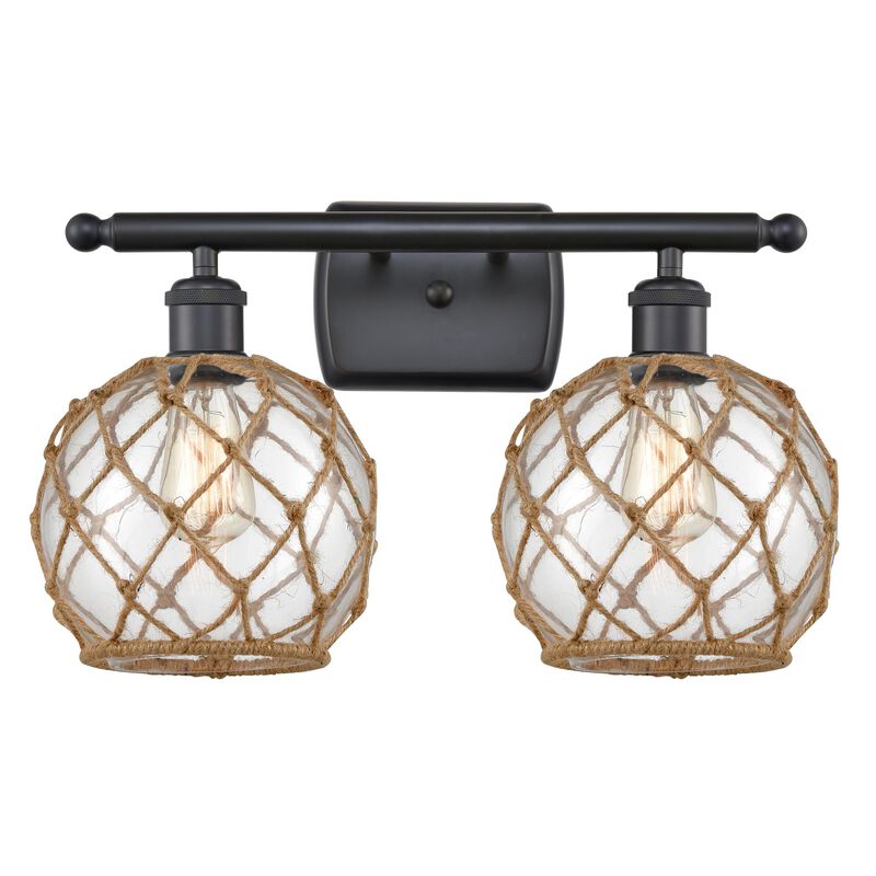 Bruno Marashlian Farmhouse Rope 18 Inch Bath Vanity Light by Innovations Lighting