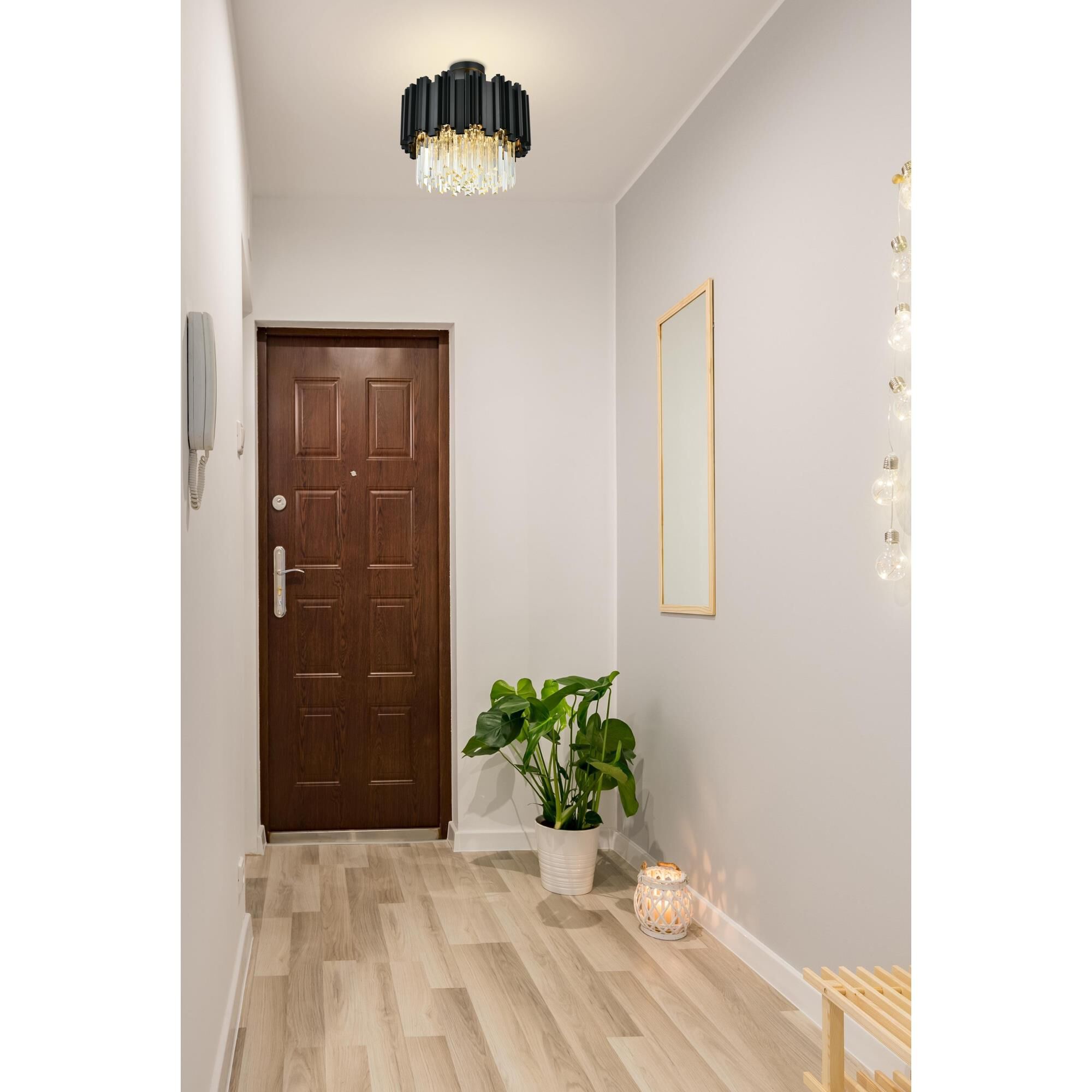 Willow 16 Inch Flush Mount by Elegant Lighting