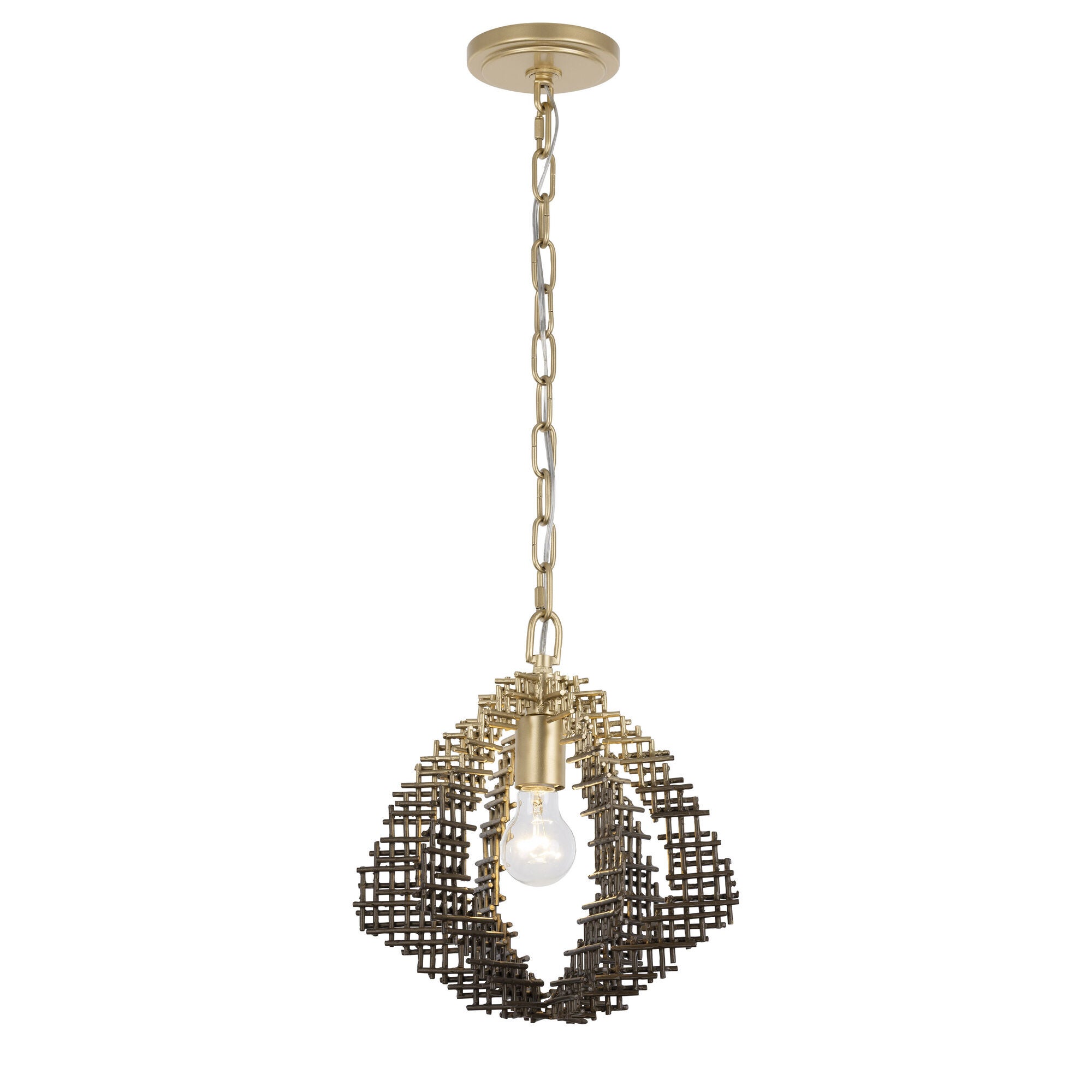 Construct 13 Inch Mini Pendant,