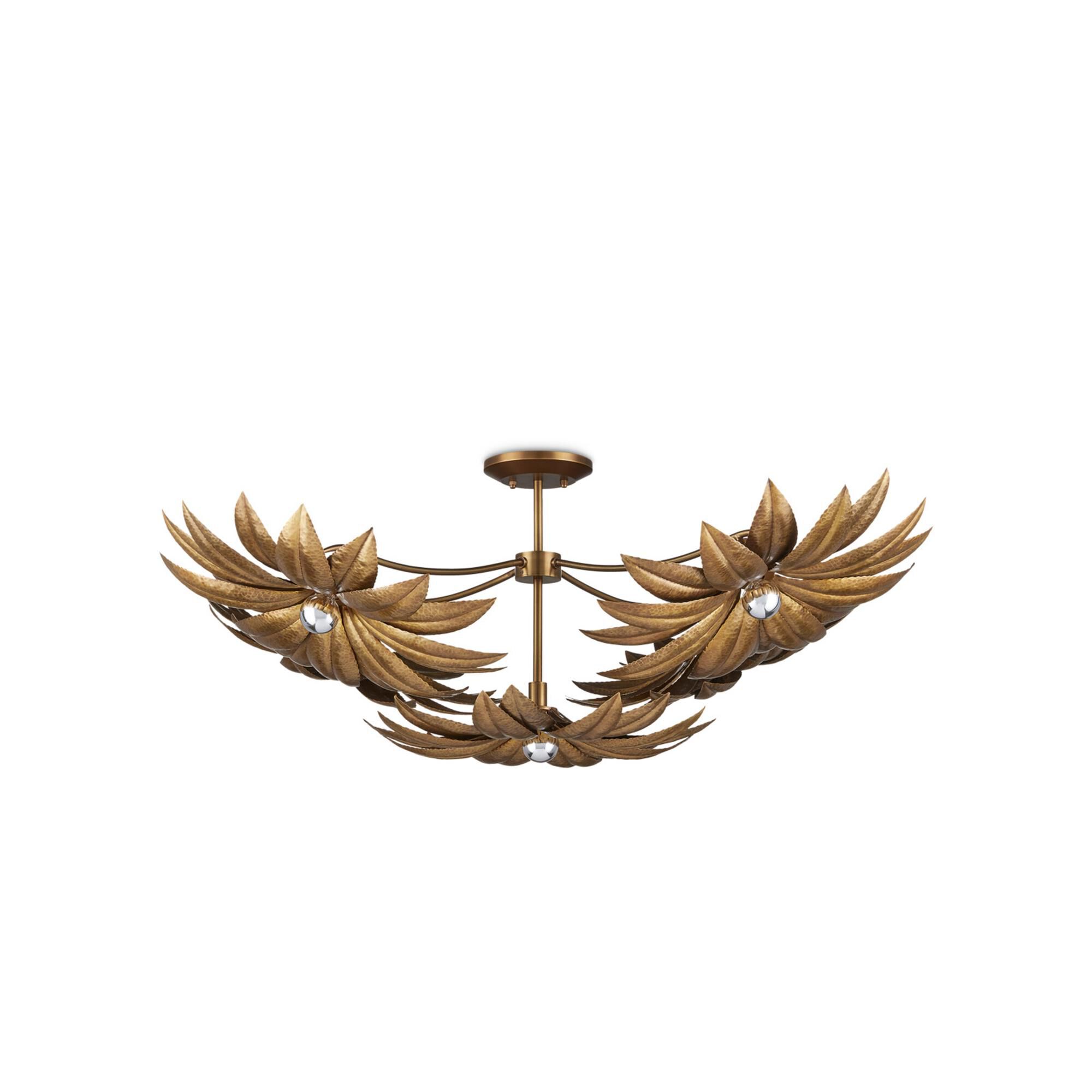Alithea 45 Inch Semi Flush Mount,