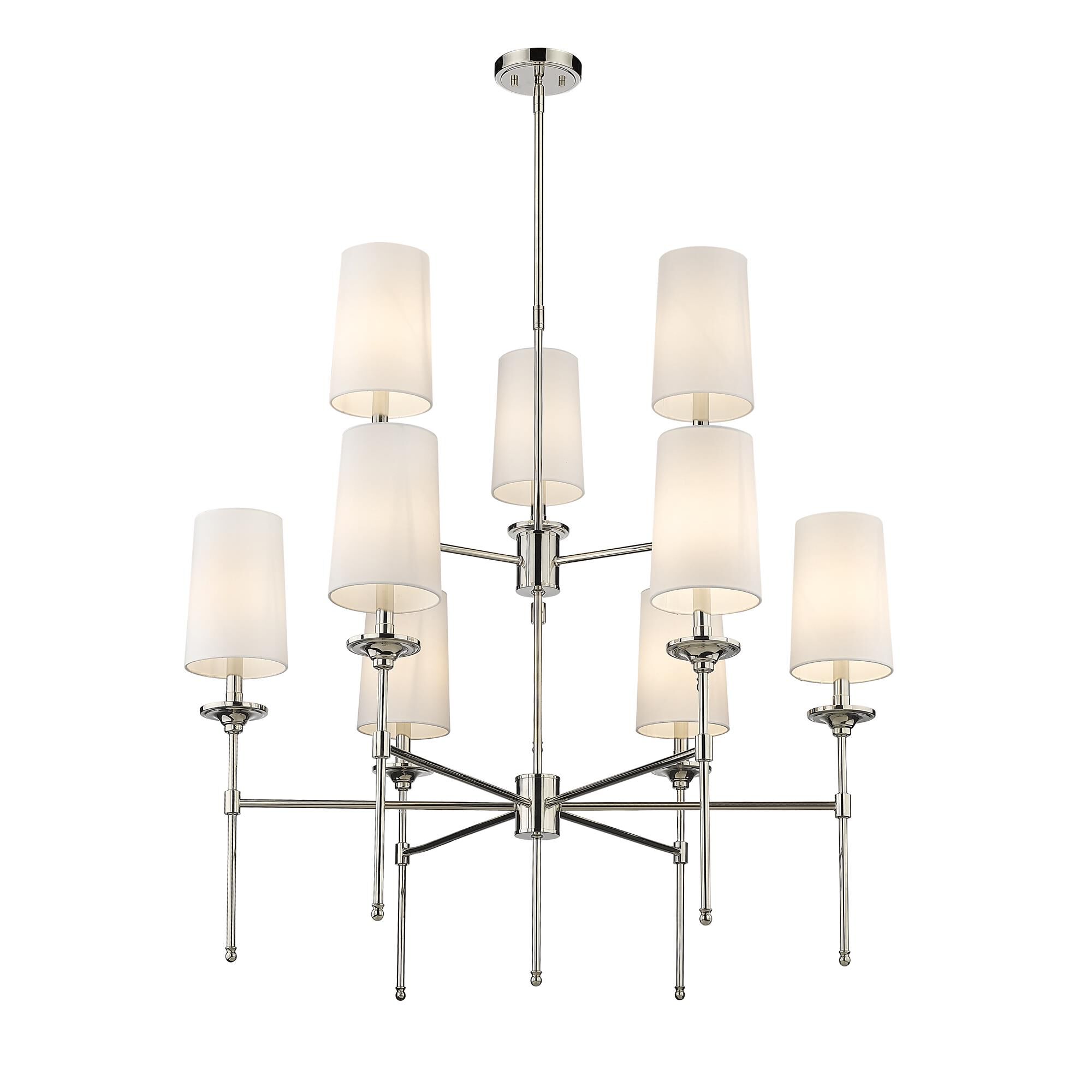 Emily 38 Inch 9 Light Chandelier by Z-Lite