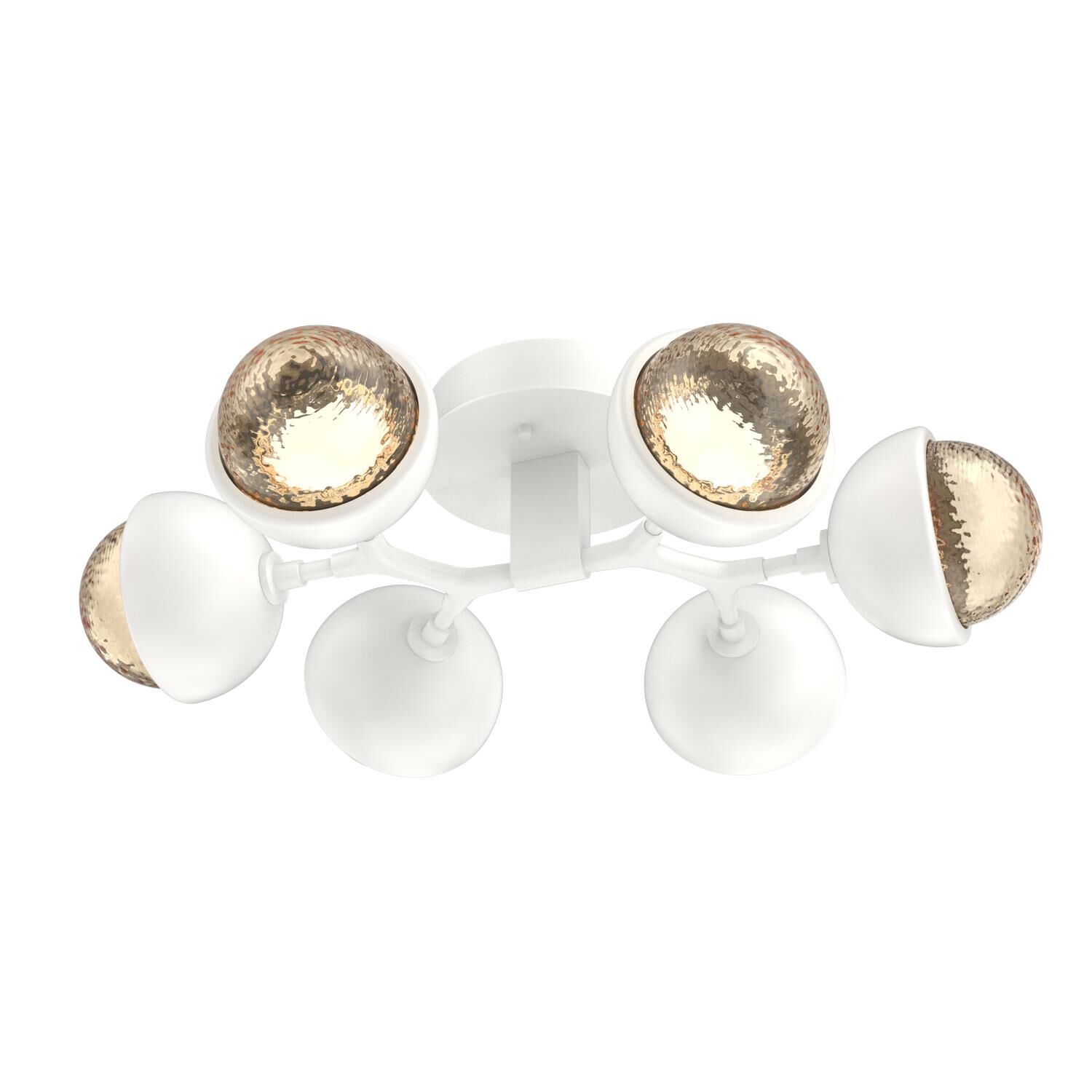 Levi Wilson Cabochon 27 Inch Flush Mount by Hammerton Studio