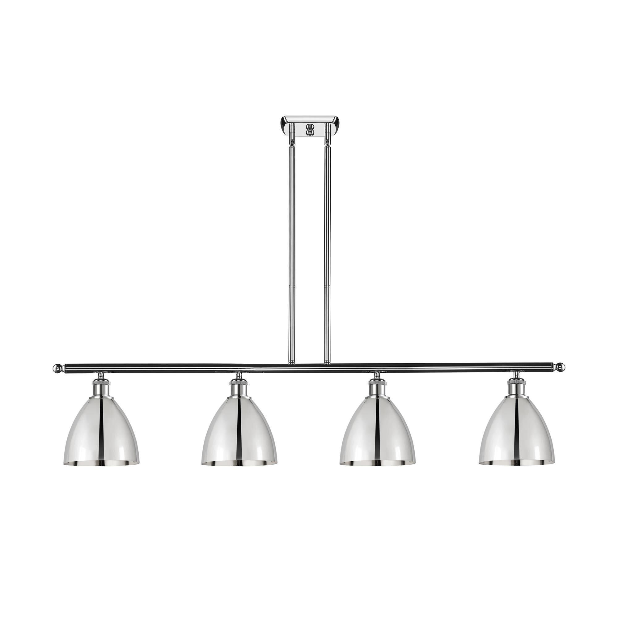 Shown in Polished Chrome finish and Polished Chrome Ballston Dome shade