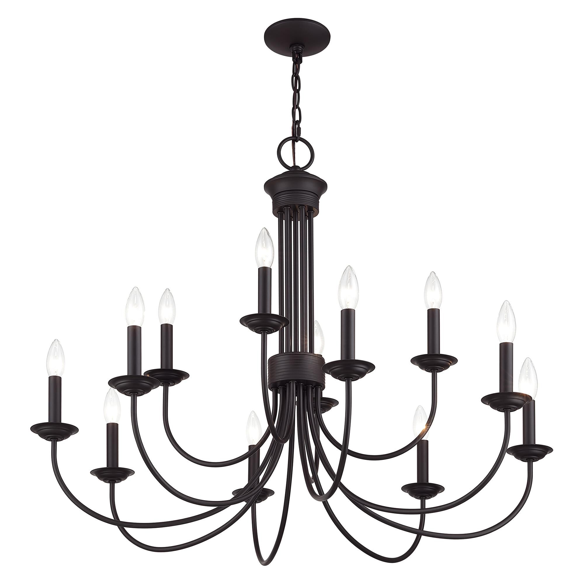 Estate 36 Inch Chandelier by Livex Lighting