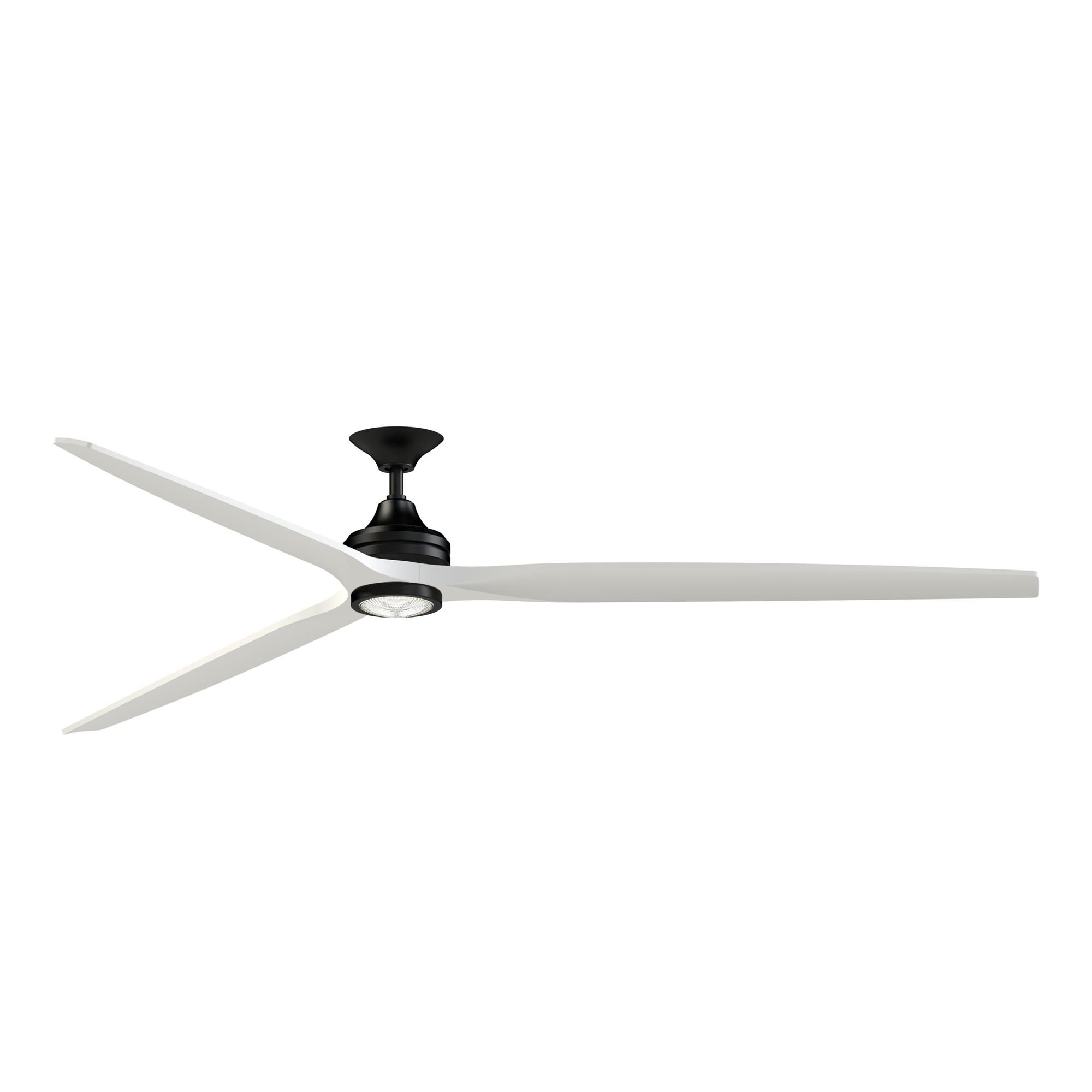 Spitfire 96 Inch Ceiling Fan with Light Kit,