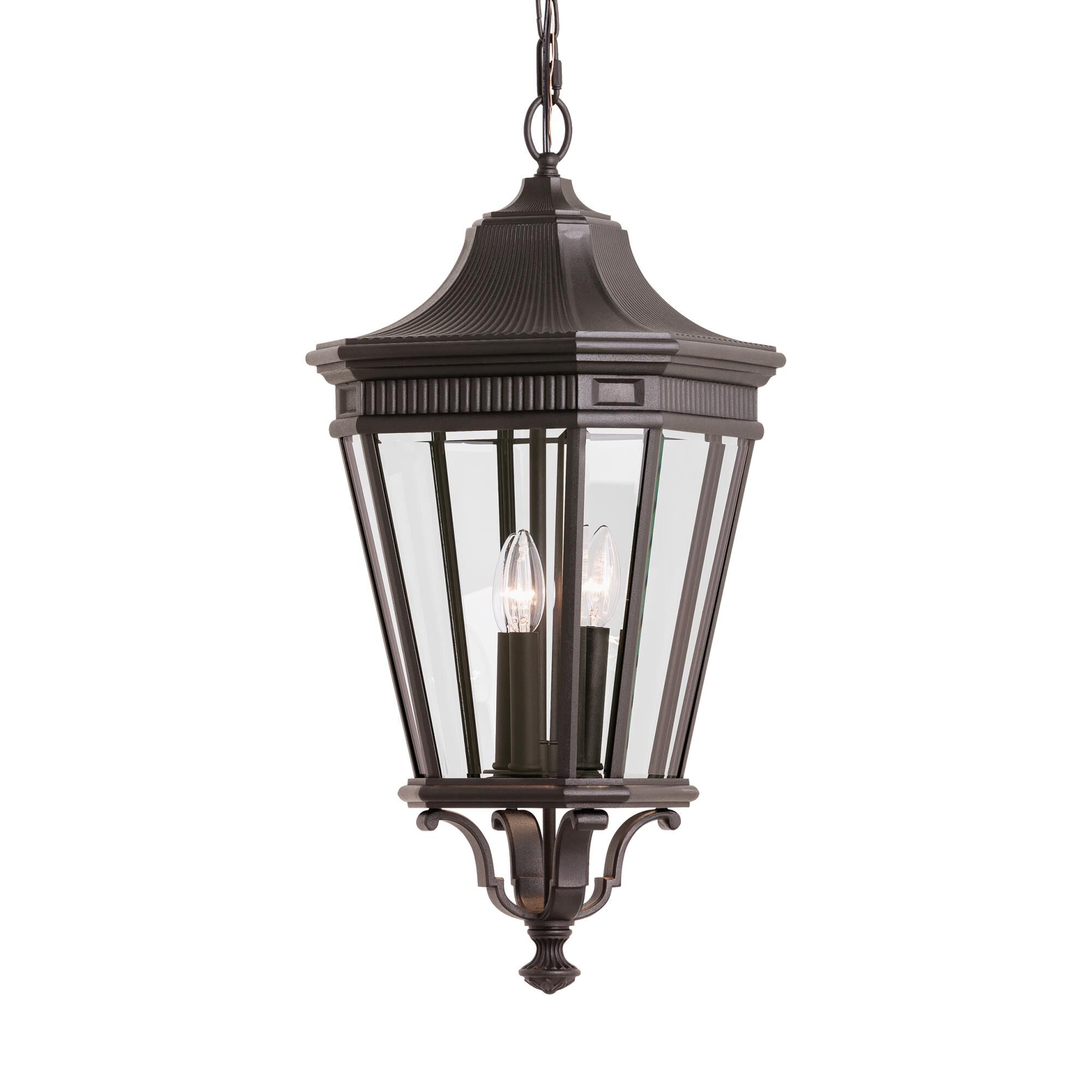 Cotswold Lane 26 Inch Tall 3 Light Outdoor Hanging Lantern by Generation Lighting
