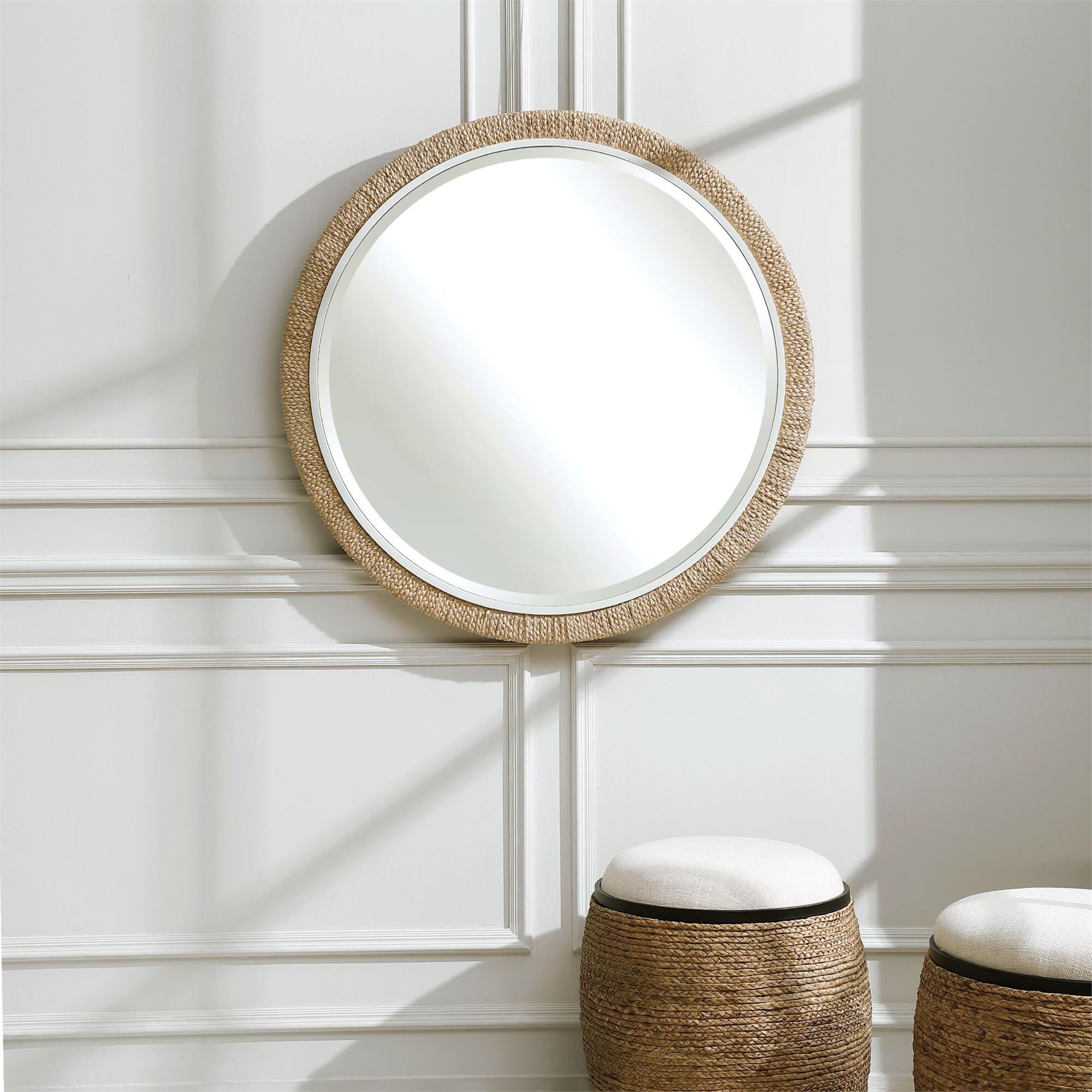 Uttermost Cabaret Round Mirror by Uttermost