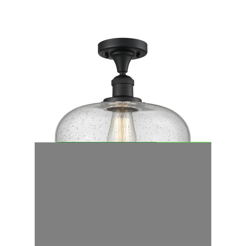 Bruno Marashlian Bell 12 Inch 1 Light Semi Flush Mount by Innovations Lighting