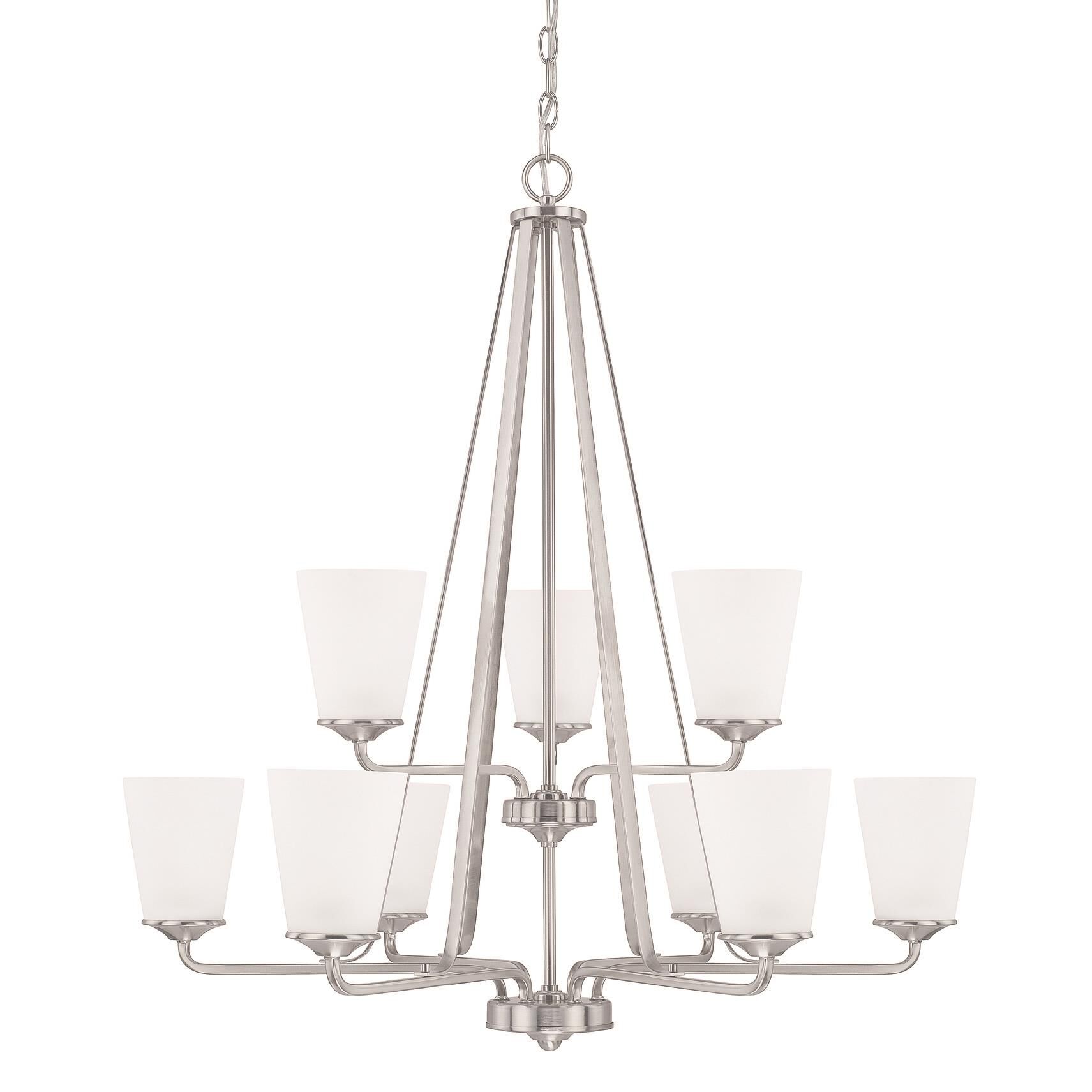 Braylon 32 Inch 9 Light Chandelier by Homeplace by Capital Lighting Fixture Company