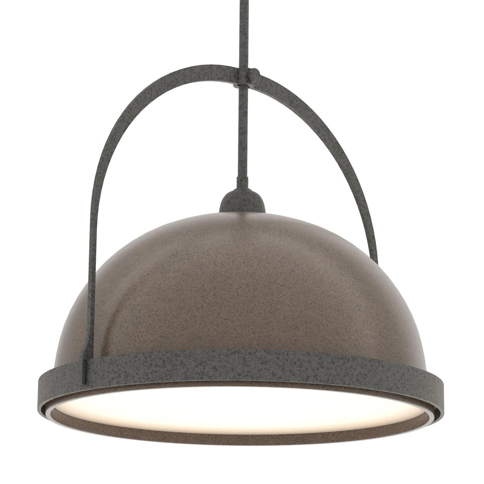 Shown in Natural Iron finish and Bronze accent