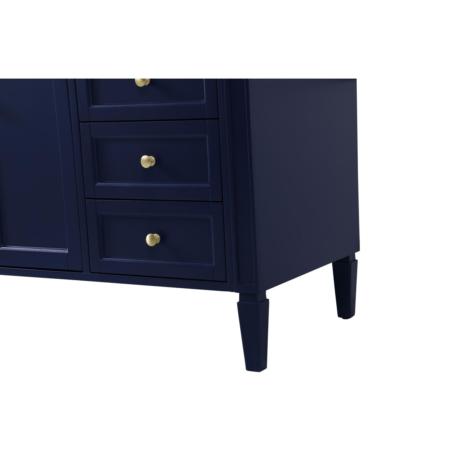 Shown in Blue finish