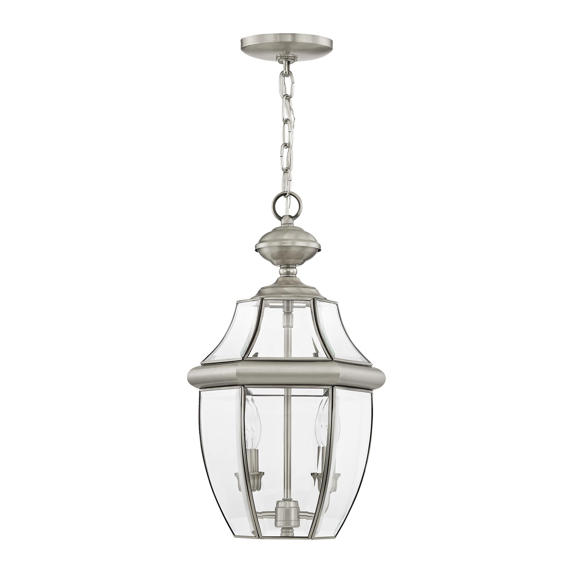 Monterey 19 Inch Tall 2 Light Outdoor Hanging Lantern by Livex Lighting