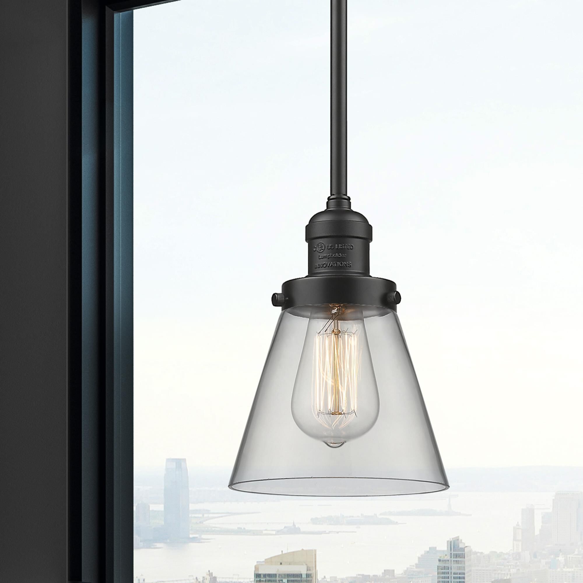 Bruno Marashlian Small Cone 6 Inch Mini Pendant by Innovations Lighting