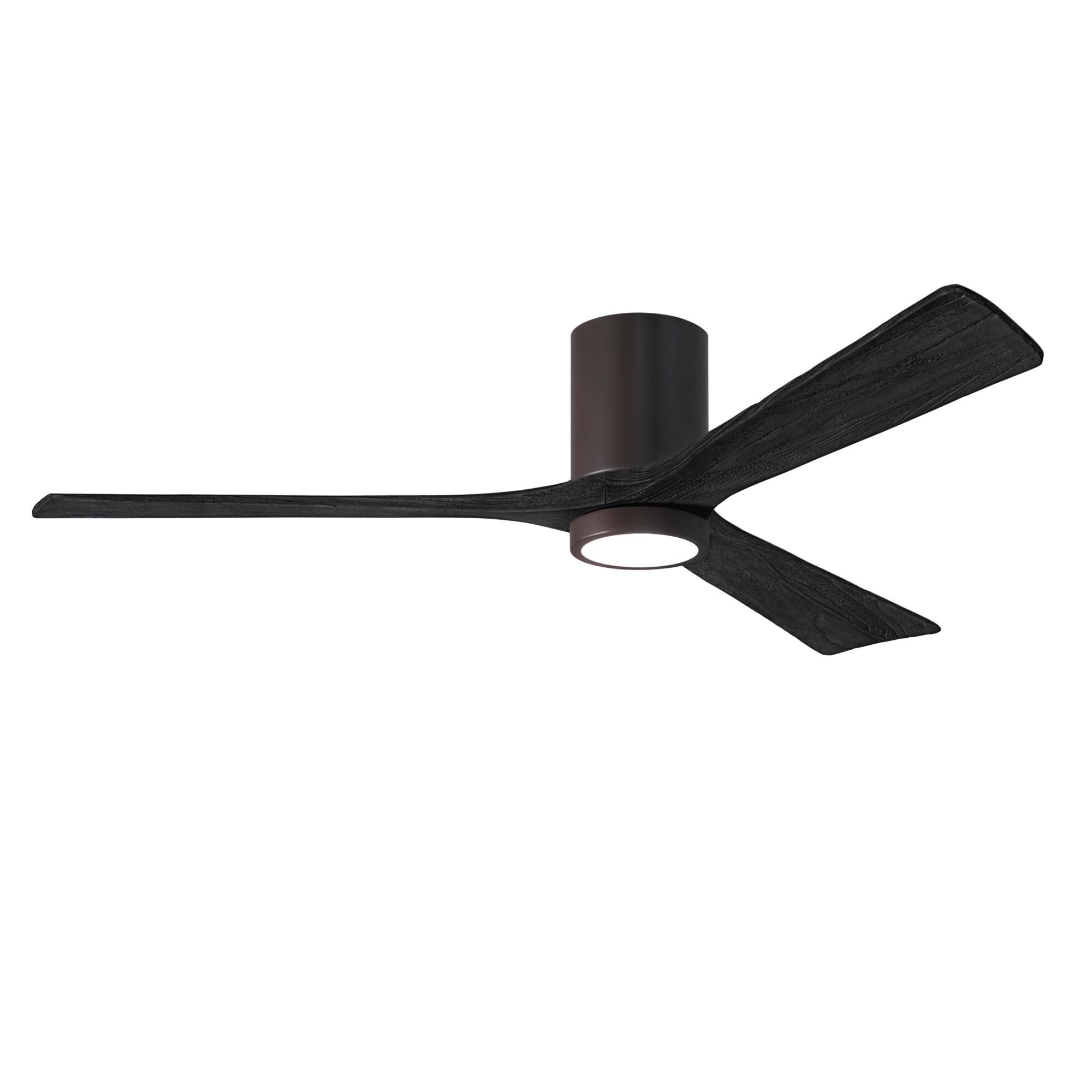 Irene 60 Inch Flush Mount Fan with Light Kit by Matthews Fan Company