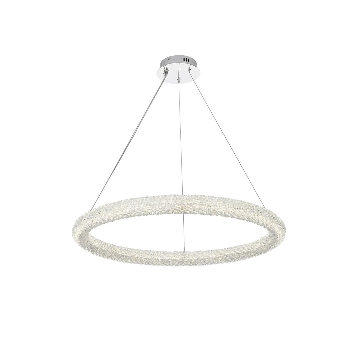 Bowen 32 Inch Chandelier by Elegant Lighting