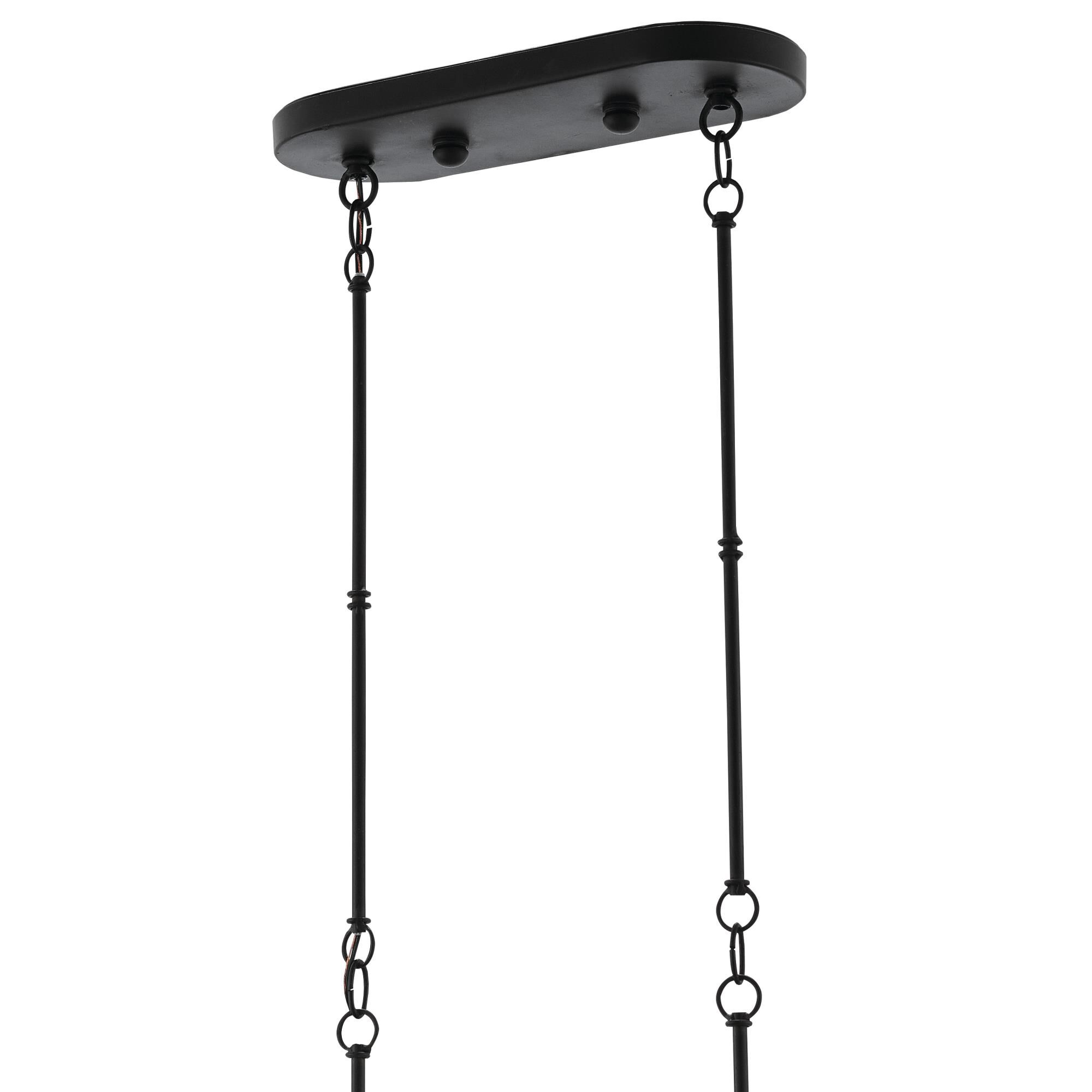 Elmbridge 32 Inch 5 Light Linear Suspension Light by Currey and Company