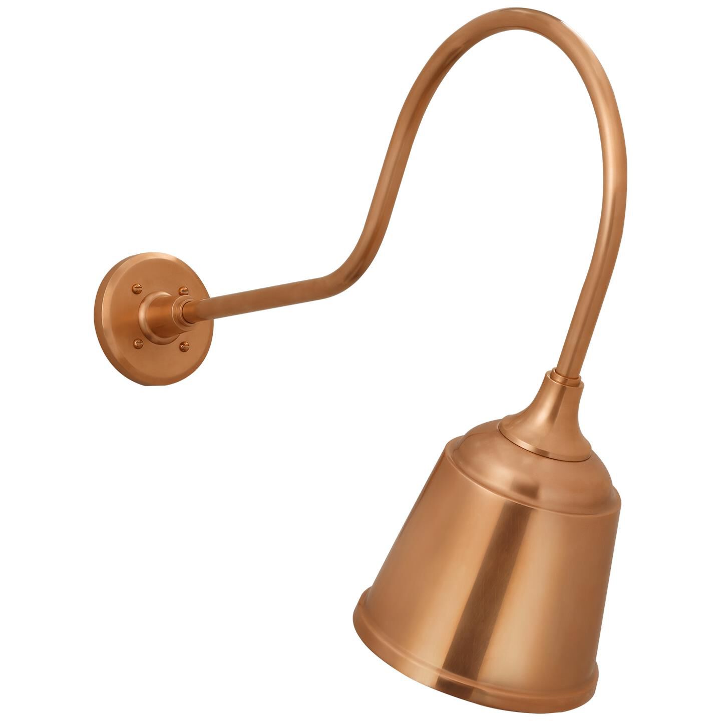 Shown in Soft Copper finish and Copper shade