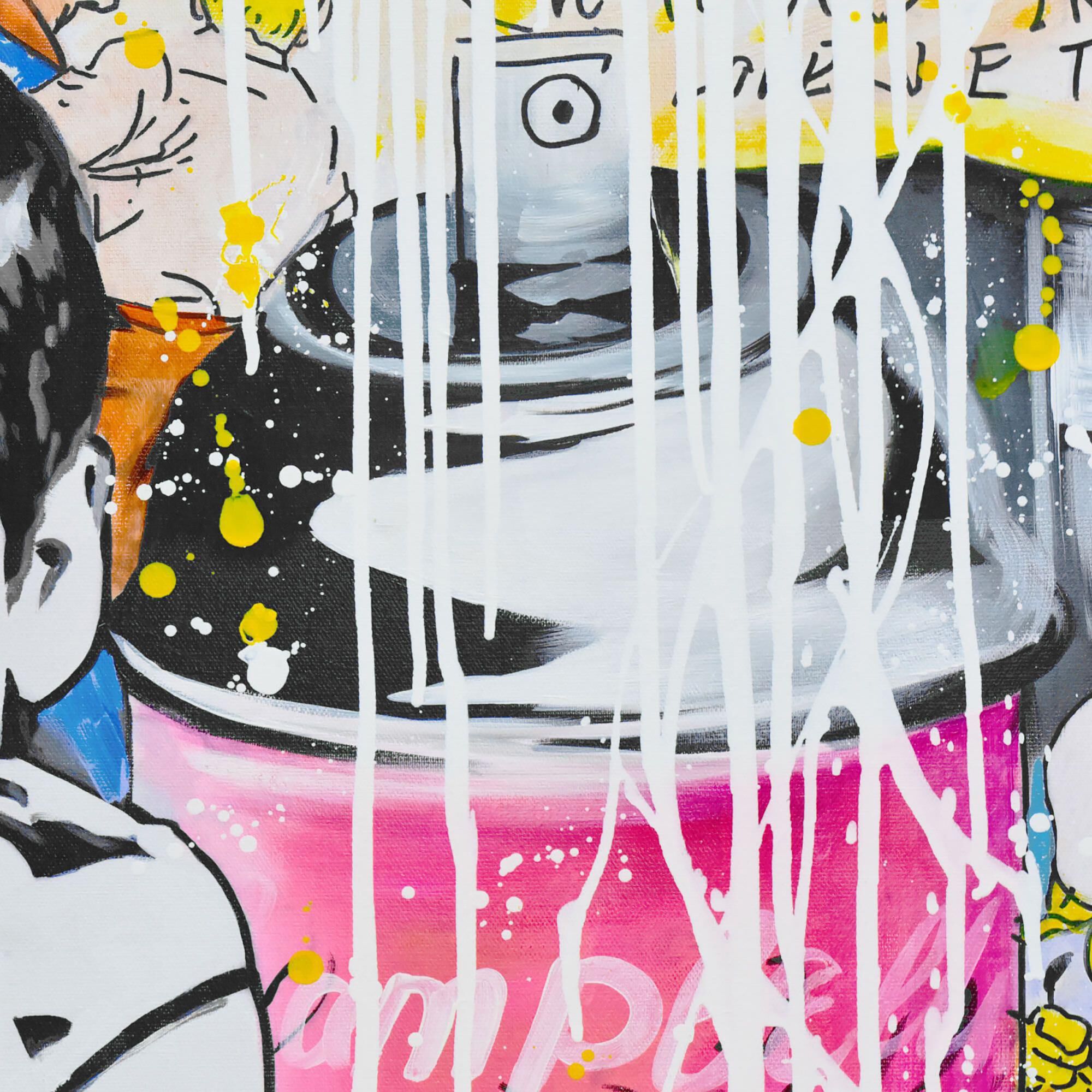 Ron Henderson Mr. Brainwashed Painting by Varaluz