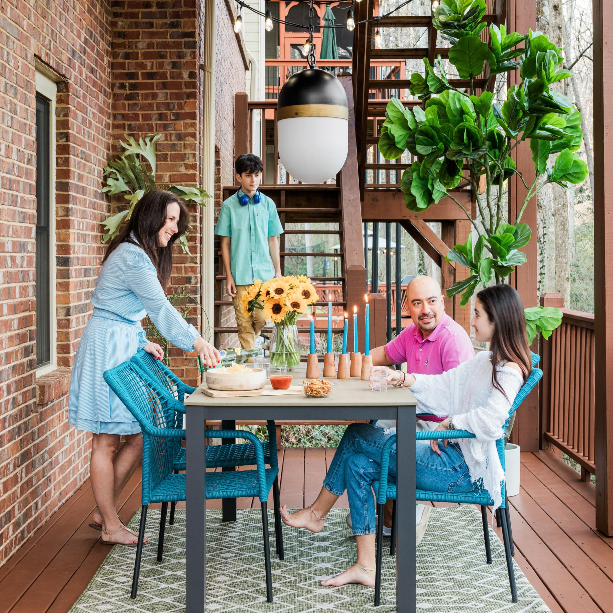 Abbott 18 Inch 4 Light Mini Chandelier by Crystorama