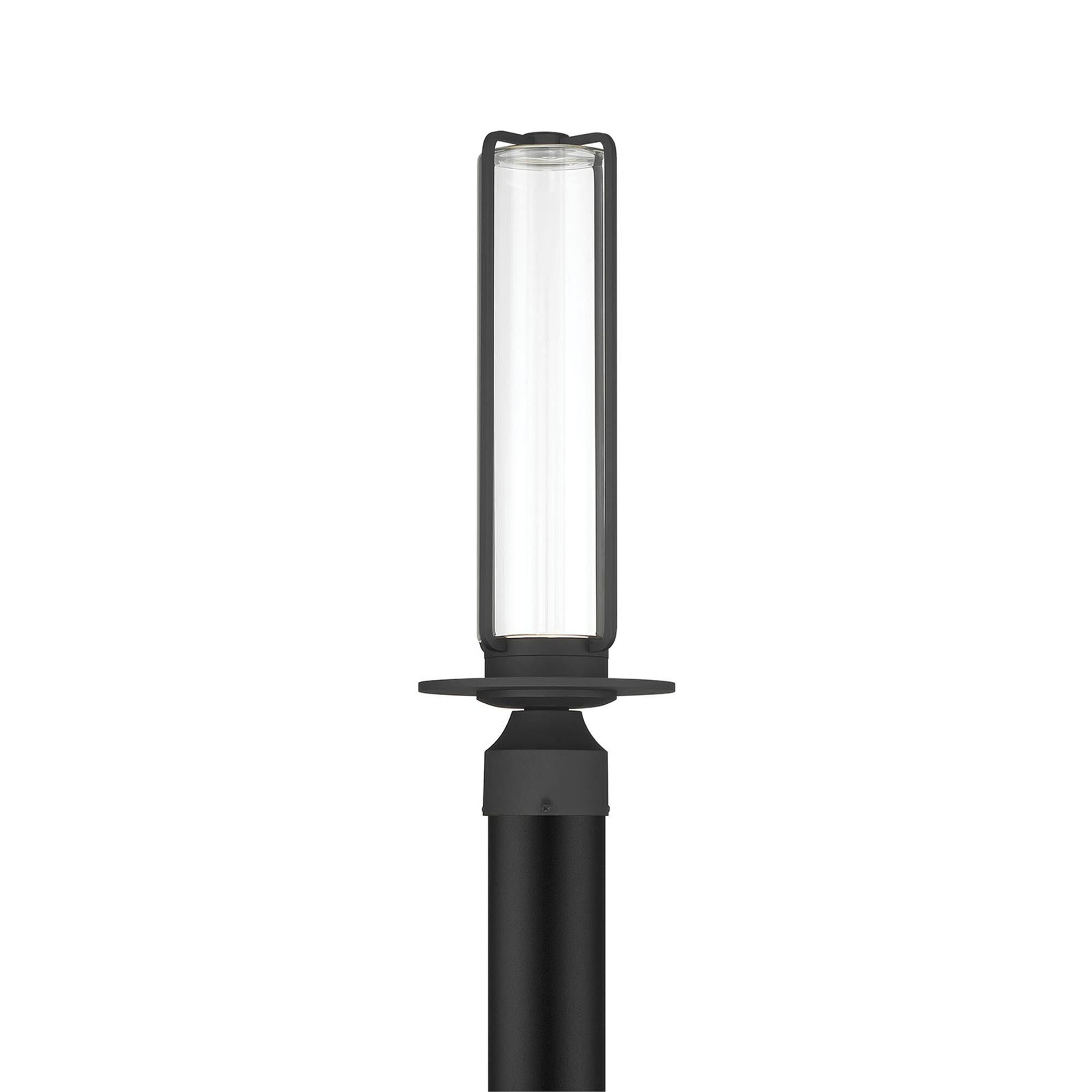 Shown in Sand Black finish and Clear glass