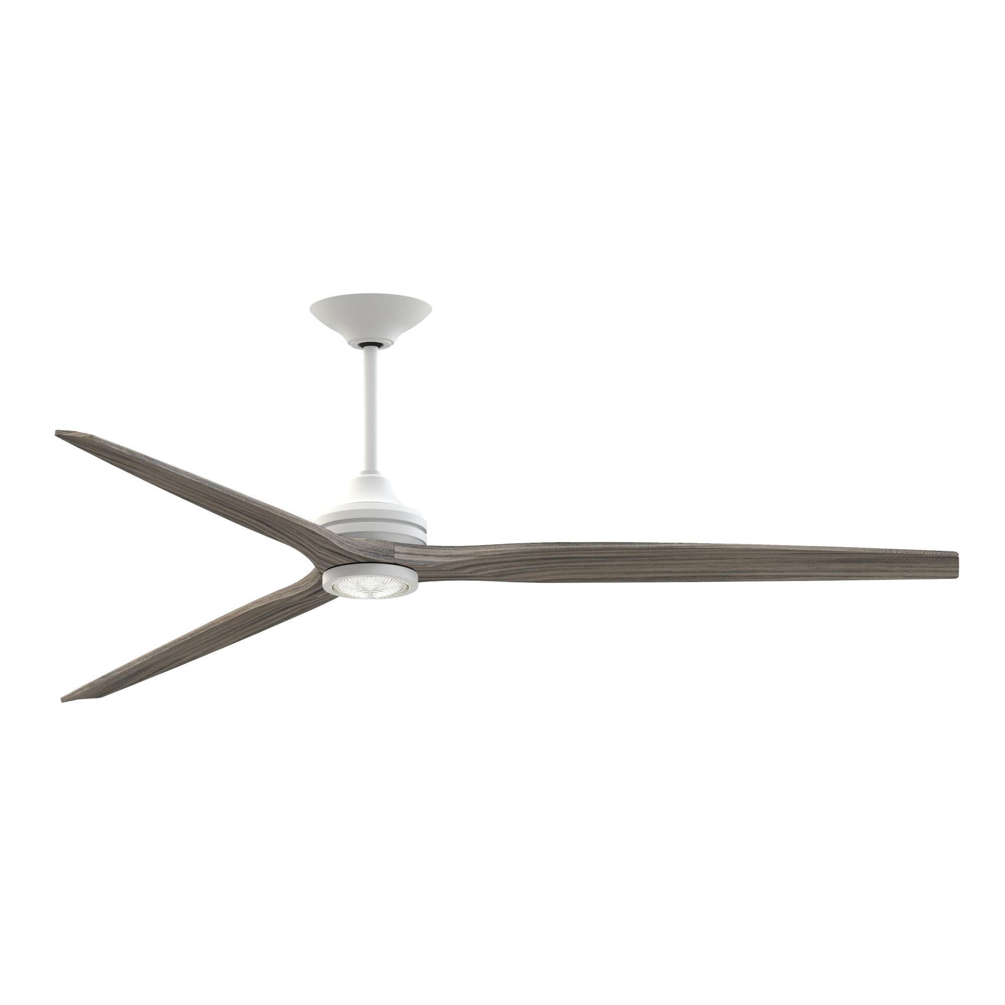 Shown in Matte White finish and Frosted Fresnel glass