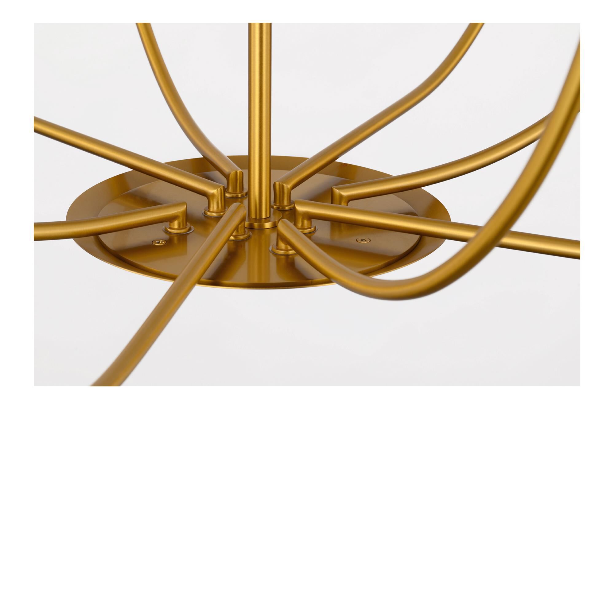 Shown in Burnished Brass finish