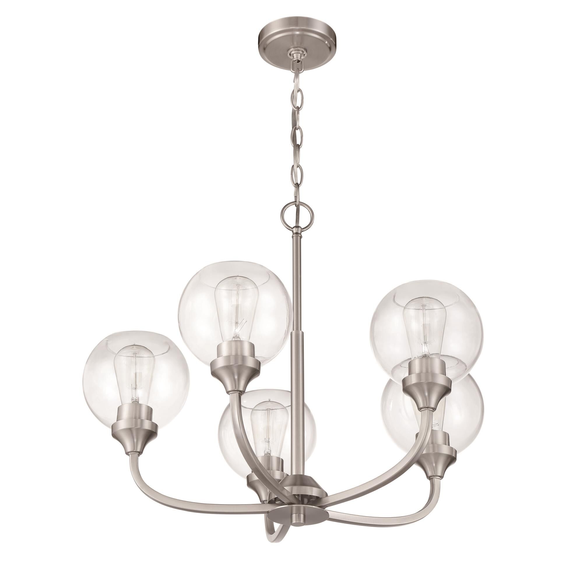 Shown in Brushed Polished Nickel finish