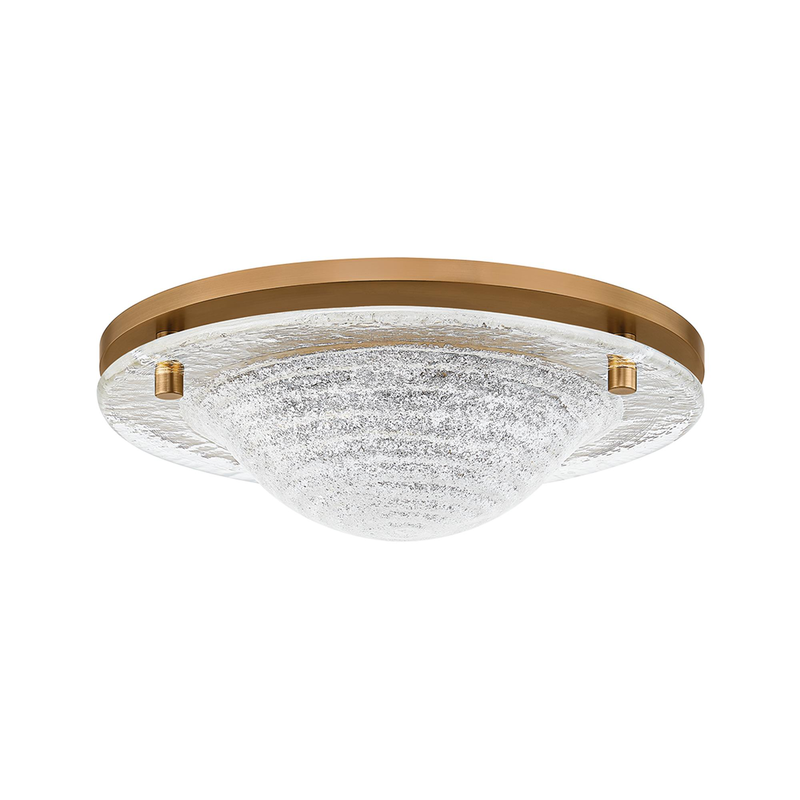Halston 14 Inch Flush Mount by Troy Lighting