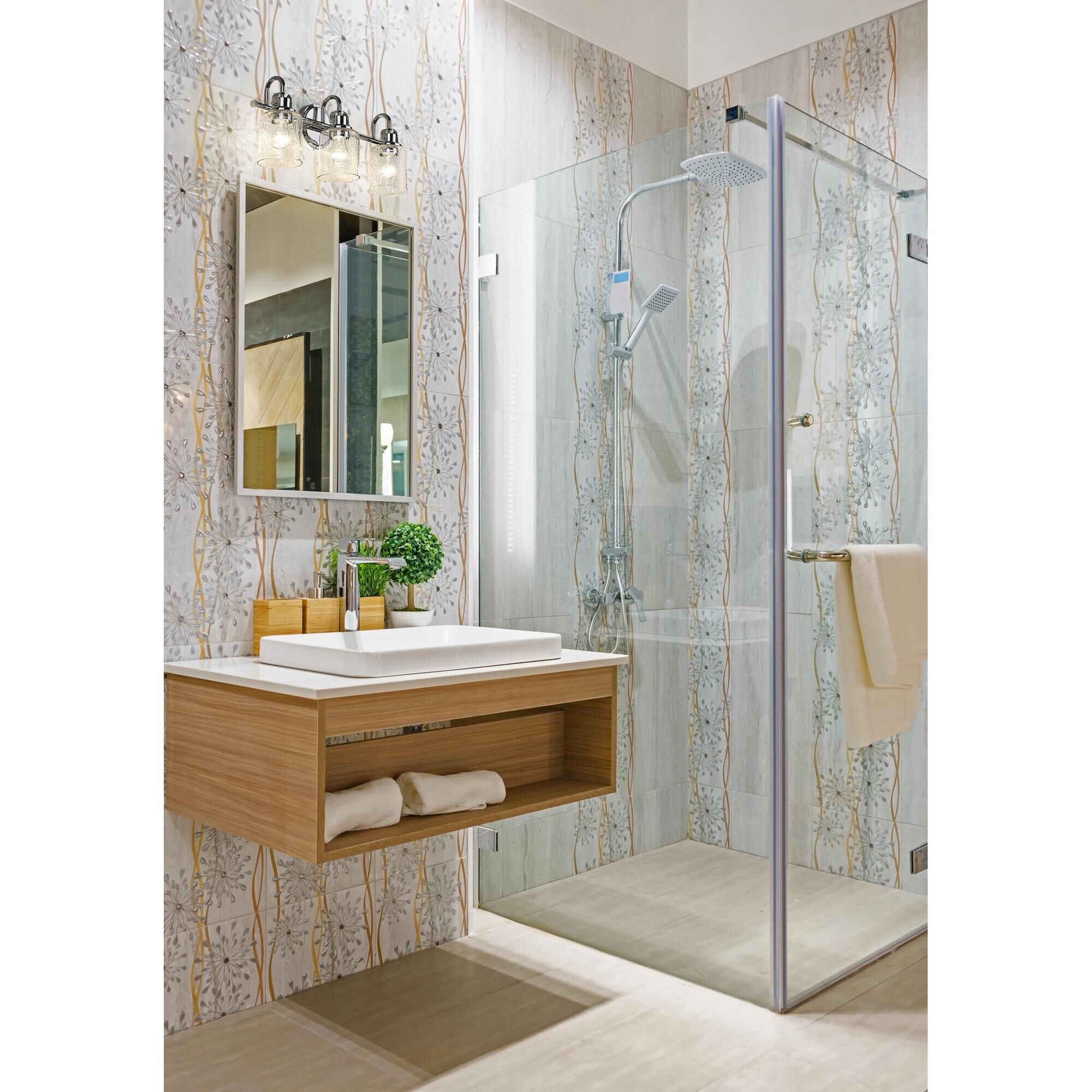 Shown in Chrome finish