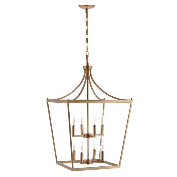 Vallor 20 Inch LED Cage Pendant by Safavieh