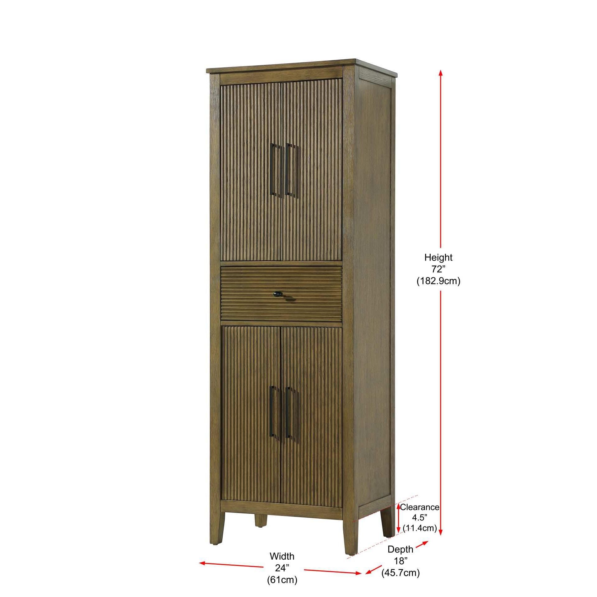 Blakely 72 Inch Storage Cabinet by Elegant Decor