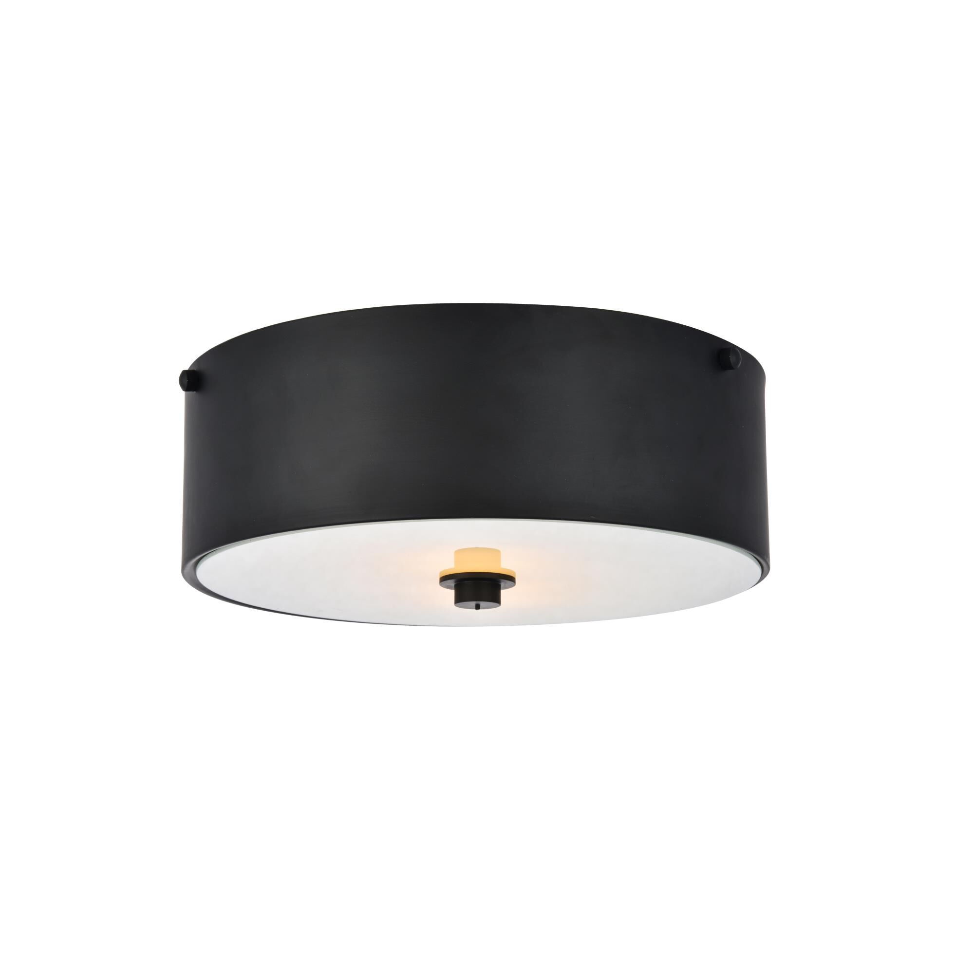 Hazen 12 Inch 2 Light Flush Mount by Elegant Lighting