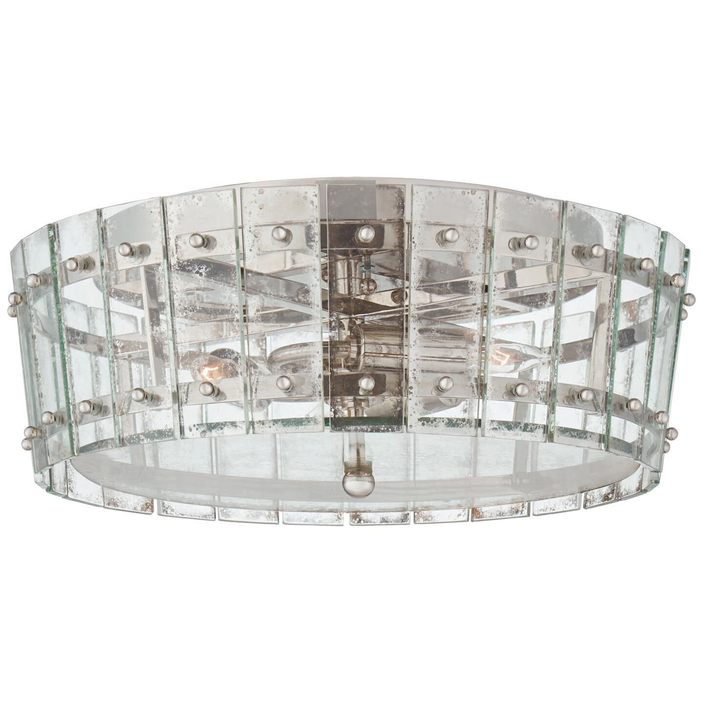 Carrier And Company Cadence 15 Inch 3 Light Flush Mount by Visual Comfort Signature Collection
