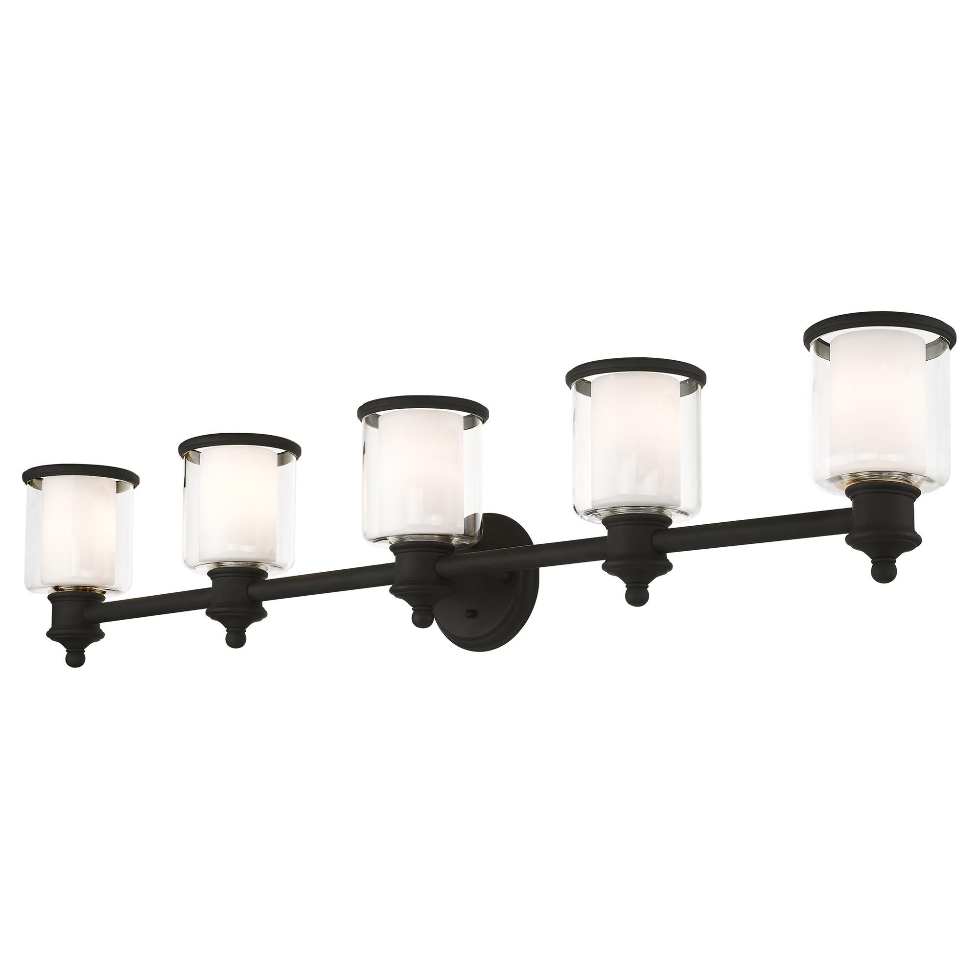 Middlebush 45 Inch 5 Light Bath Vanity Light by Livex Lighting
