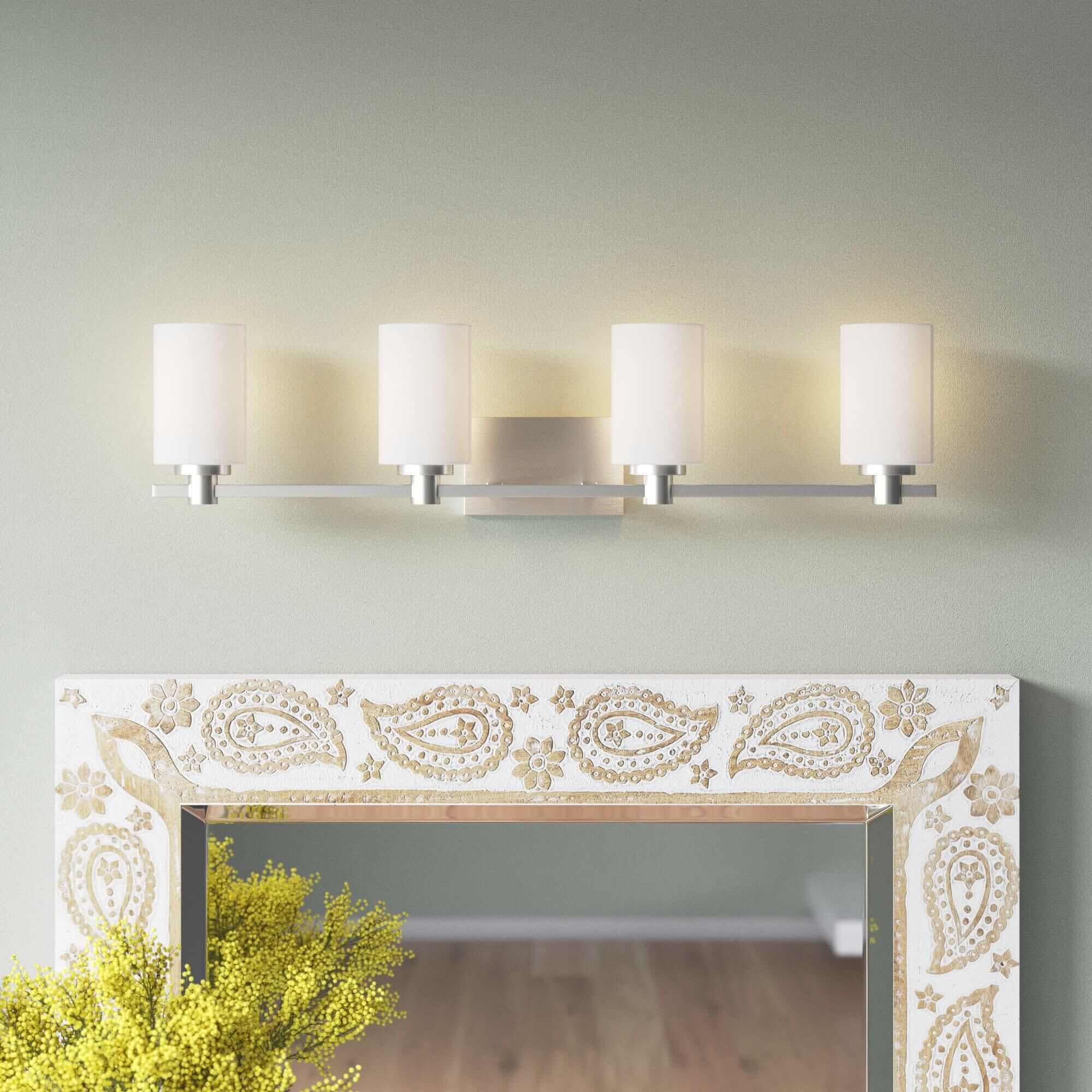 Karlie 32 Inch 4 Light Bath Vanity Light,