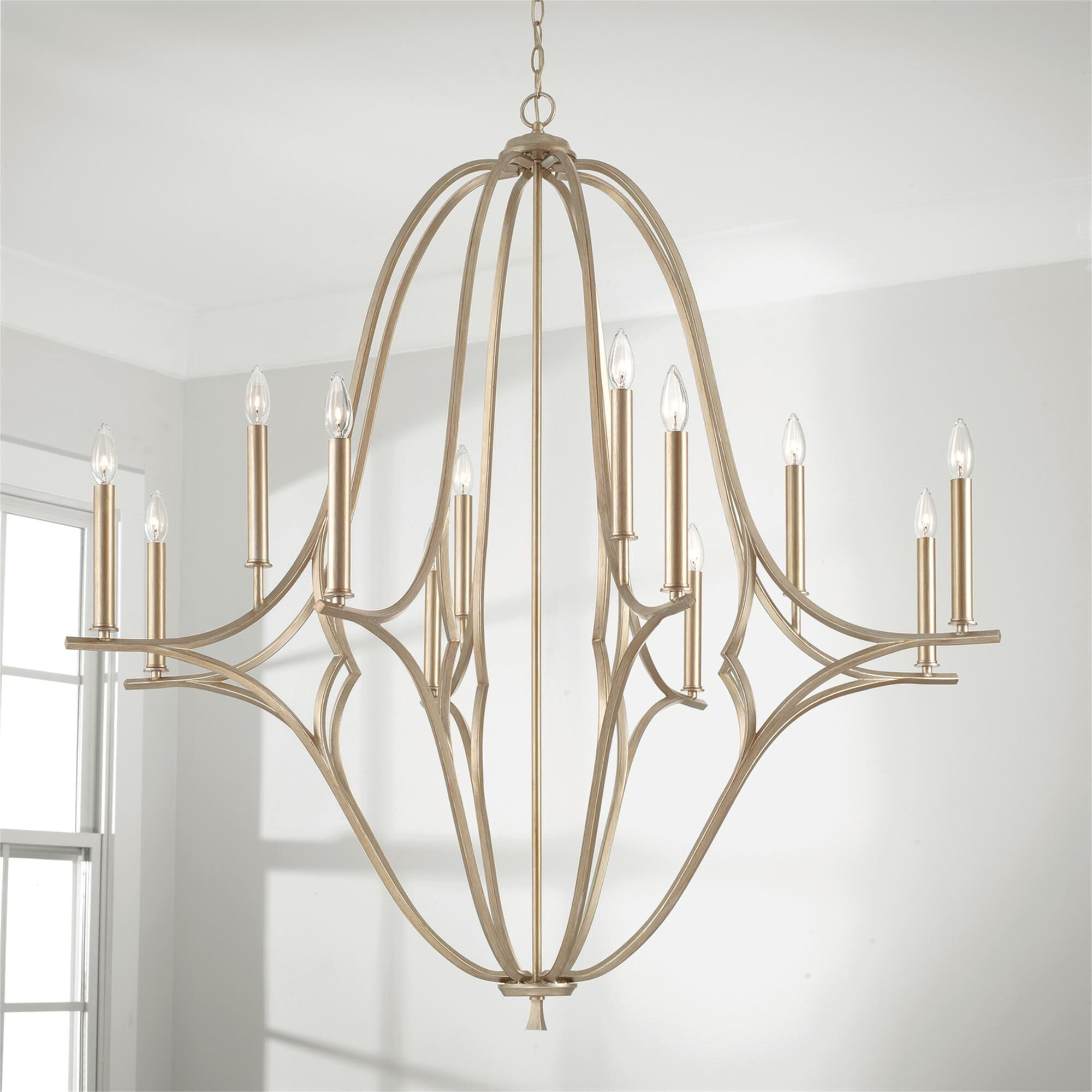Shown in Brushed Champagne finish