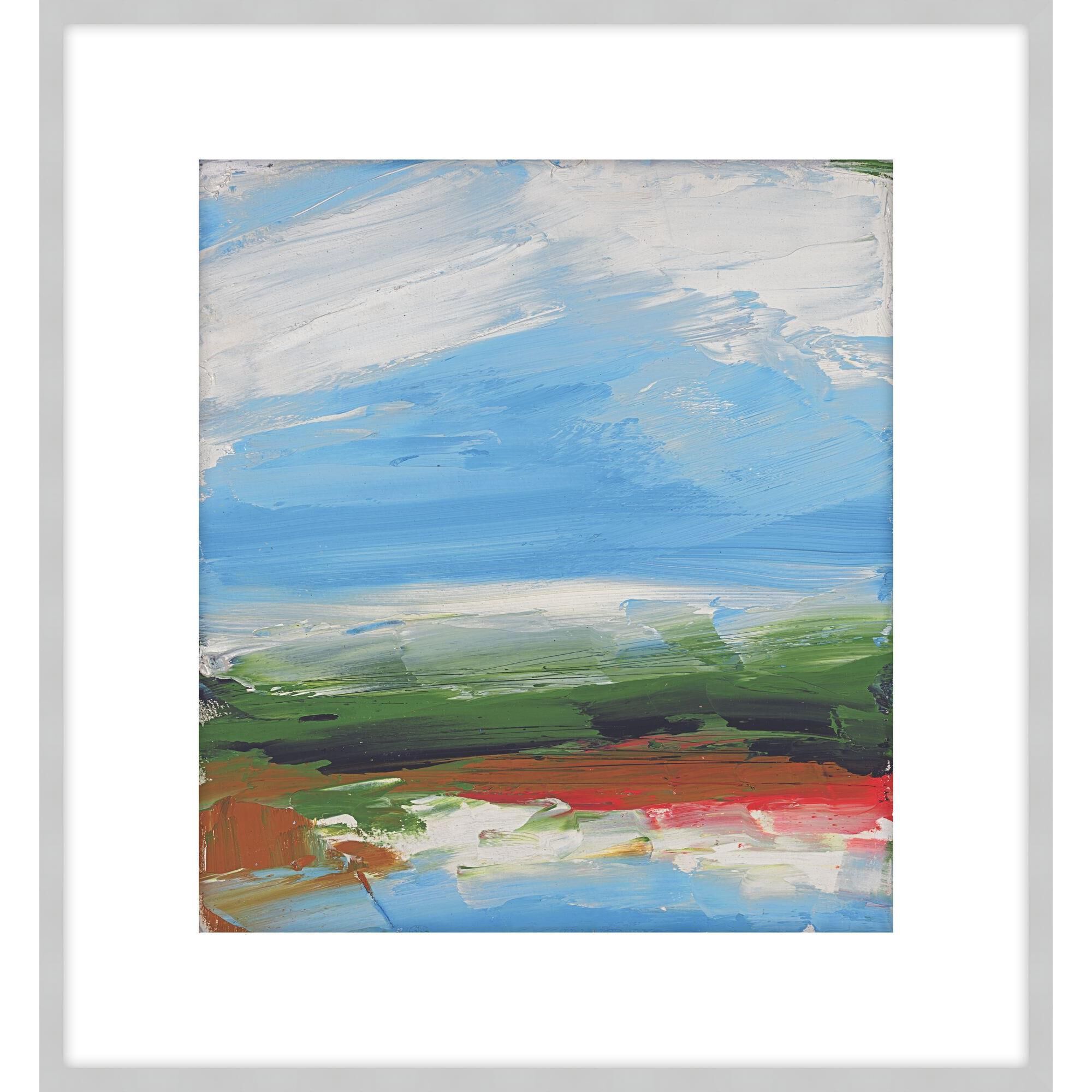 Floral Calm Print by Level57