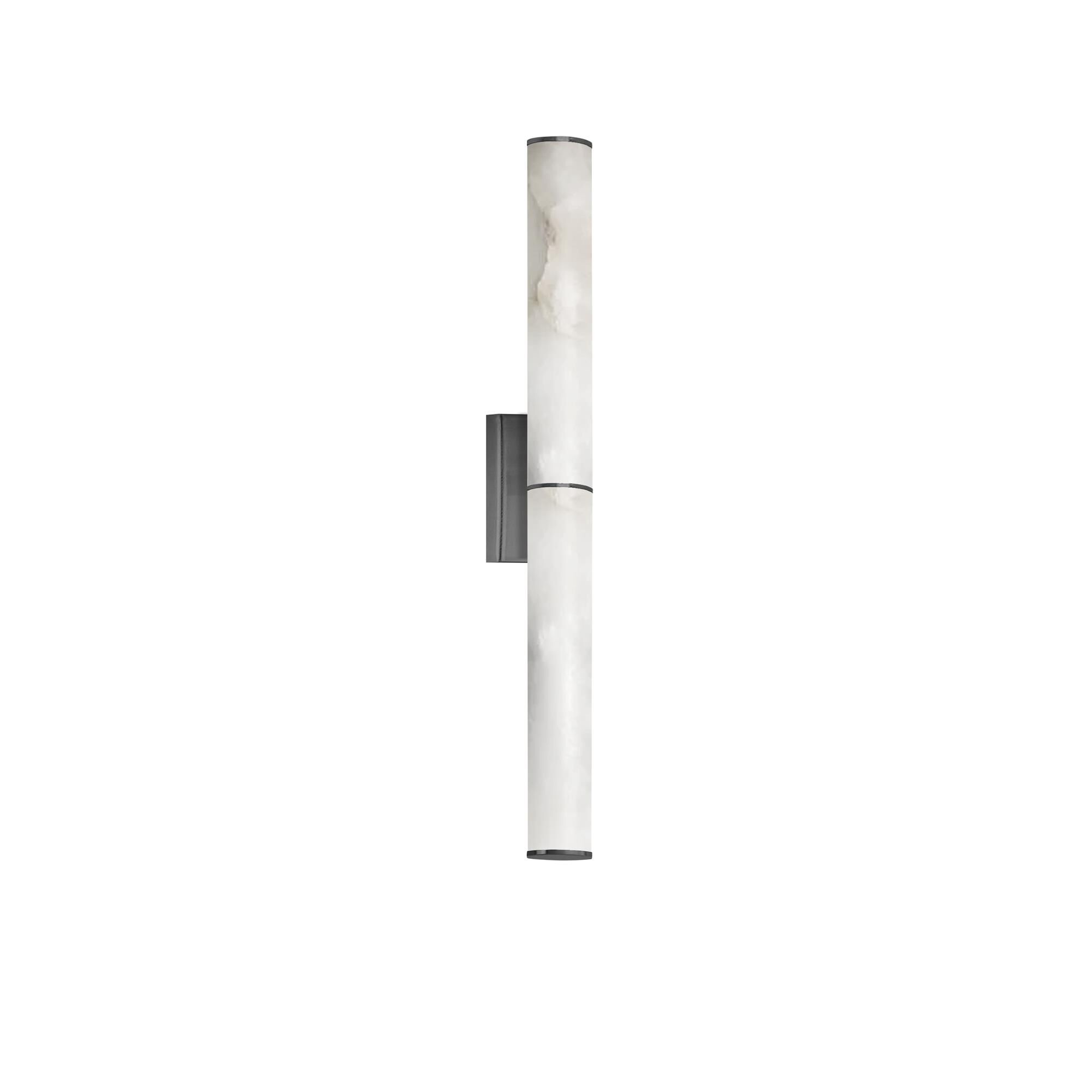 Shown in Matte Black finish and White shade