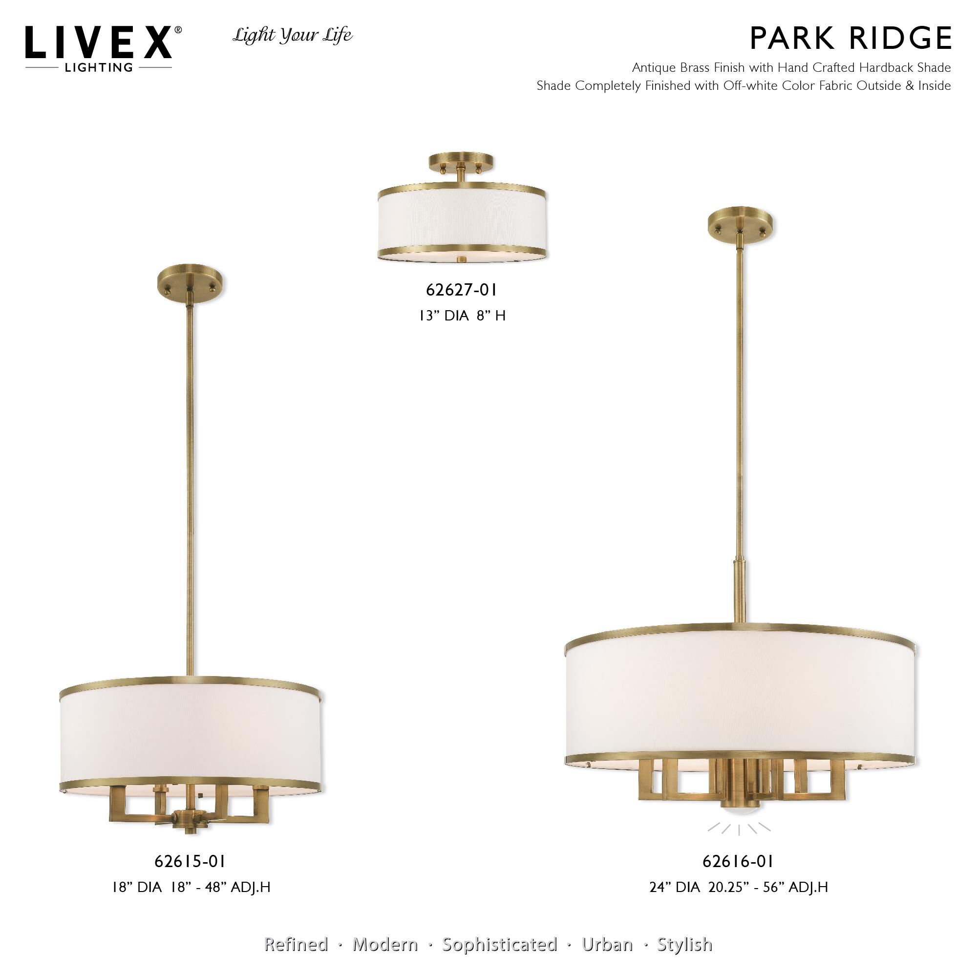 Park Ridge Large Pendant by Livex Lighting